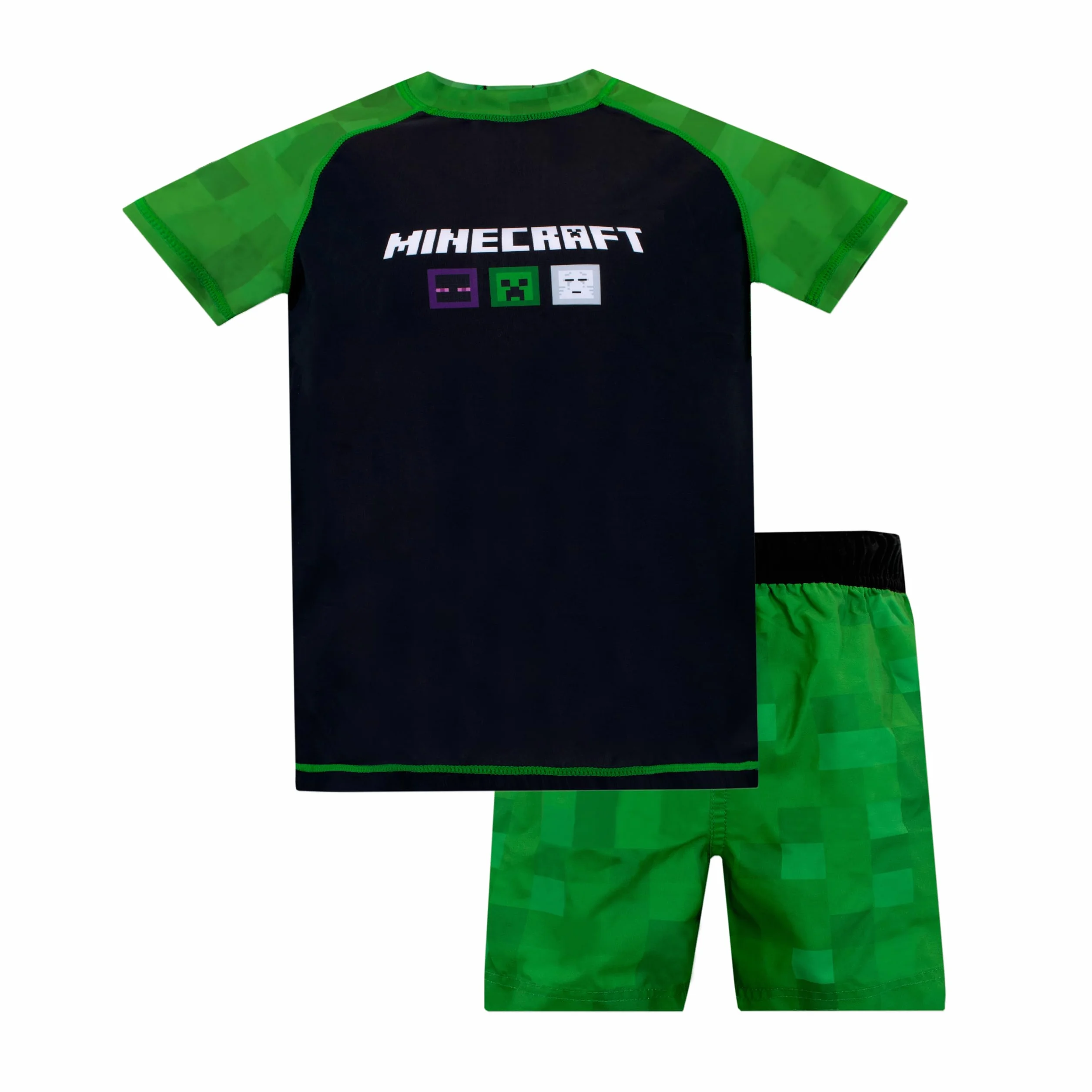 Minecraft Bañador De Natación para Niños 5-13 Años