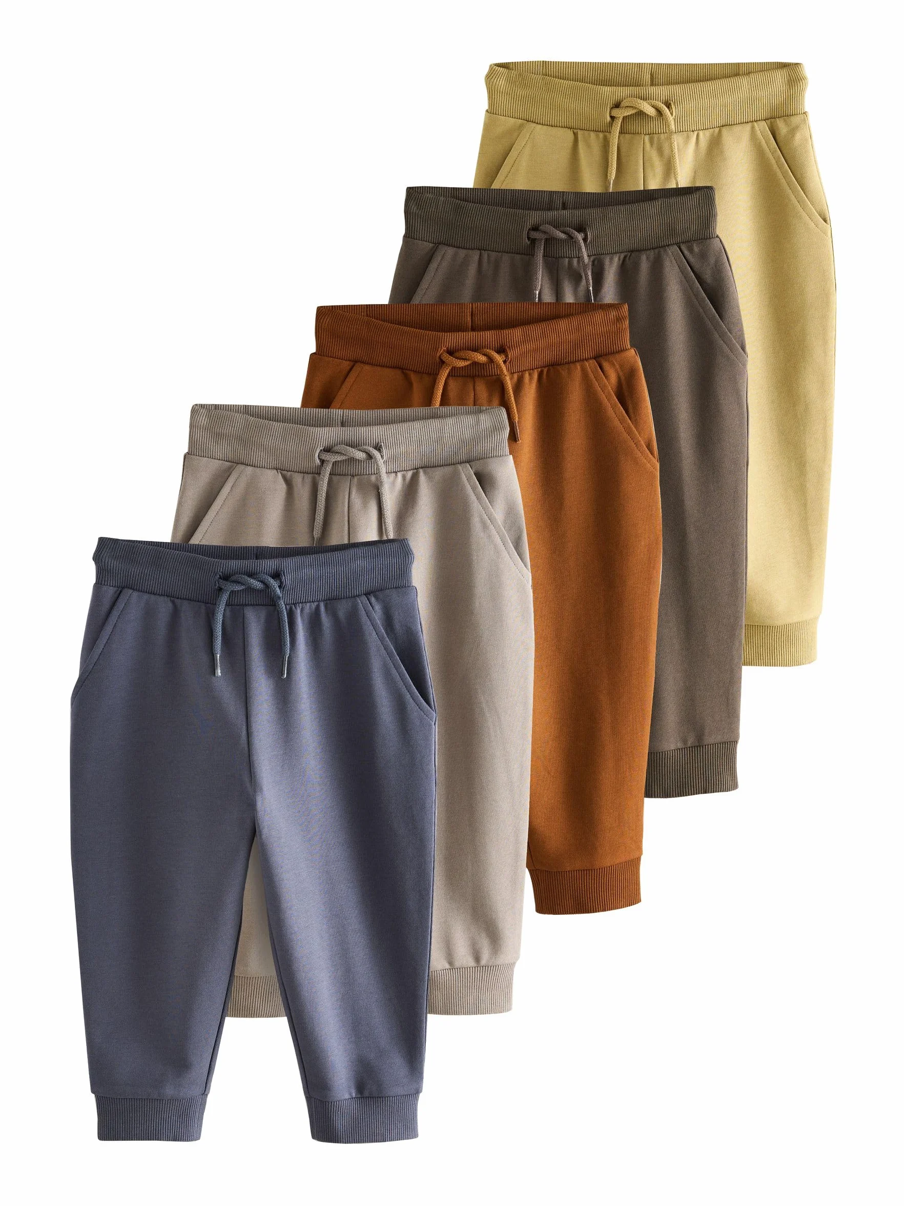 NEXT Niños Pack de 5 Pantalones de chándal Corte estándar