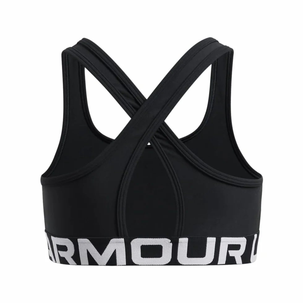 Under Armour Crossback Mid-Impact Sports Bra Sujetador Deportivo Niñas
