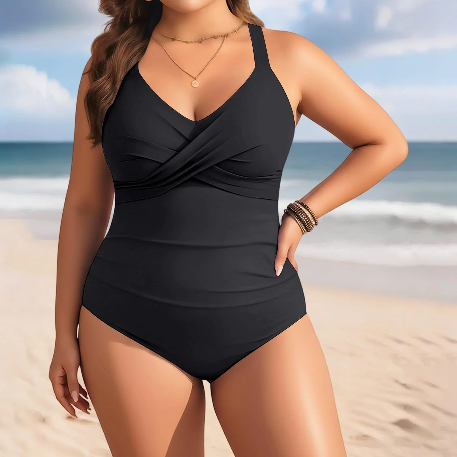 Bañadores Mujer Traje De Baño Talla Grande Piscina Playa Reductores Elegante Deportivo Surf