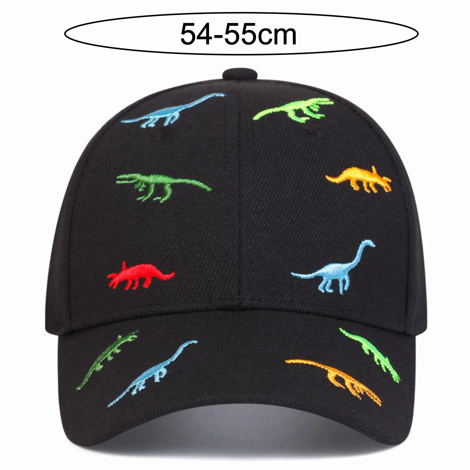 Gorra de Béisbol Niños Dinosaurio Ajustable Protección UV 3-8 Años