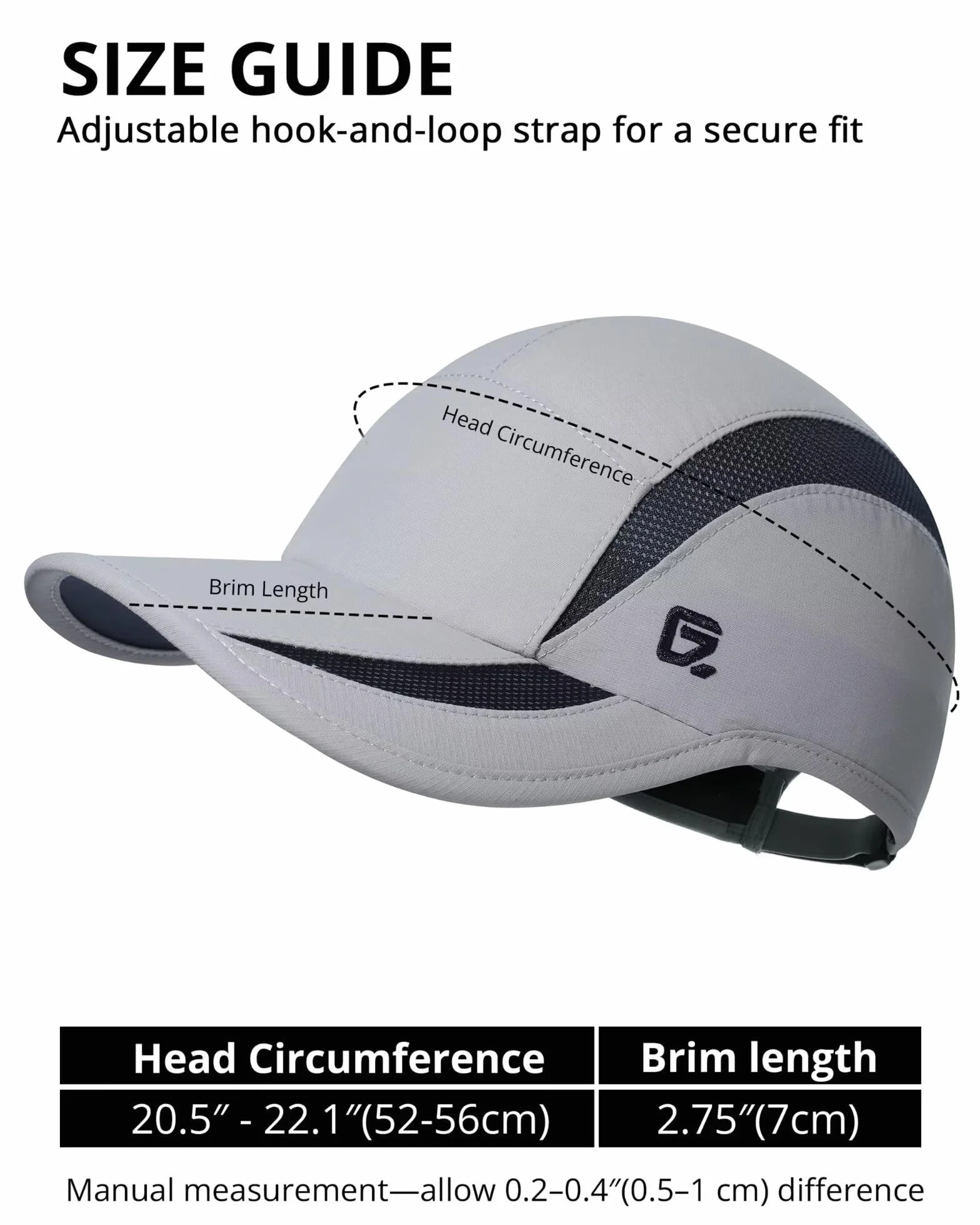 GADIEMKENSD Gorra Deportiva Infantil UPF 50+ Malla Transpirable Secado rápido Verano