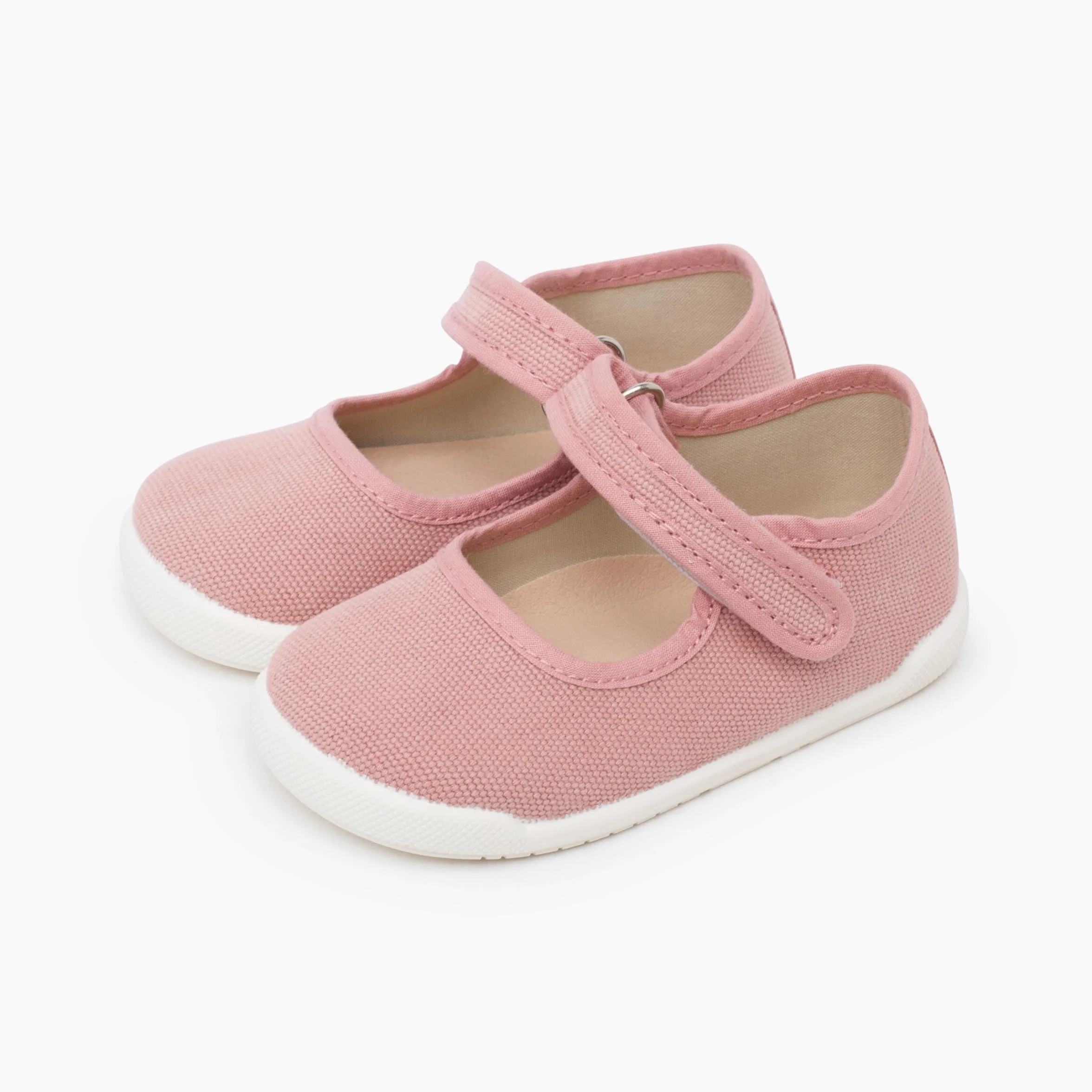 Pisamonas Merceditas Barefoot Lona Canvas Tira Adherente