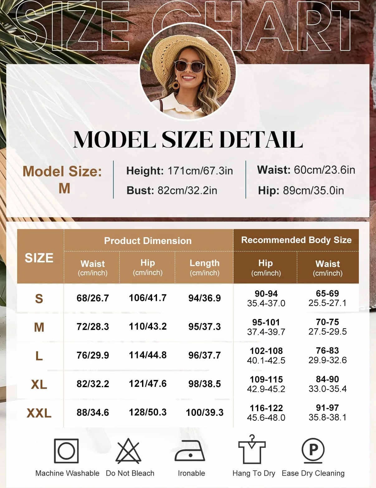 Pantalones Mujer Verano 7/8 Algodón Cintura Alta Casual con Bolsillos