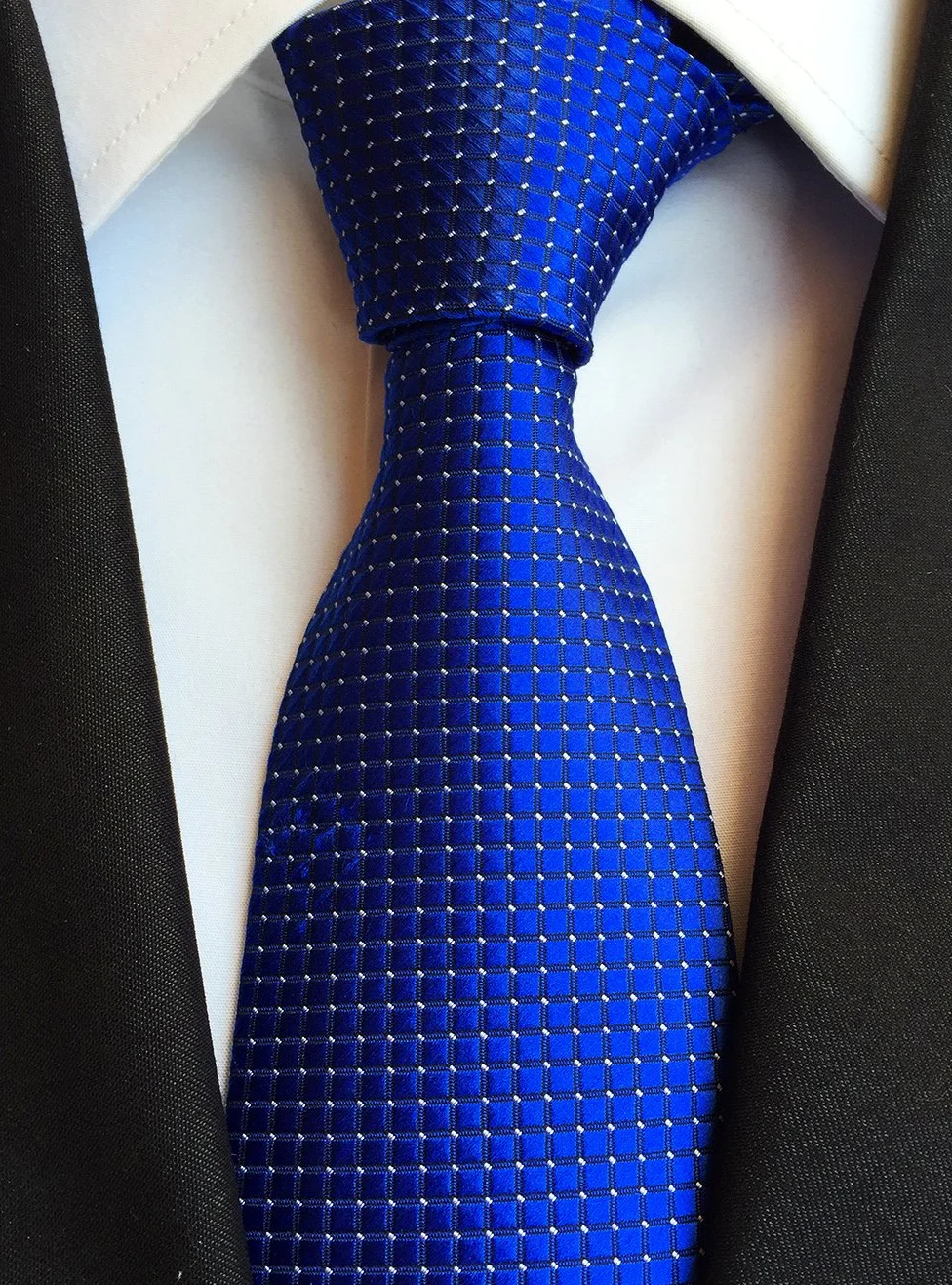 Secdtie Pack de 4 corbatas para hombre, diseño de rayas clásicas, jacquard - rojo - talla única