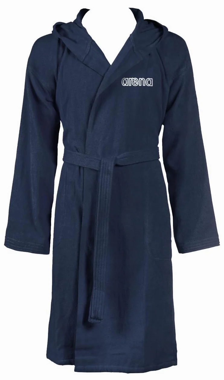 arena Zeppelin Light Albornoz de Algodón para Hombre y Mujer, Albornoz de Algodón con Capucha y Bolsillos, Albornoz Unisex de Esponja, Cómodo y Ligero