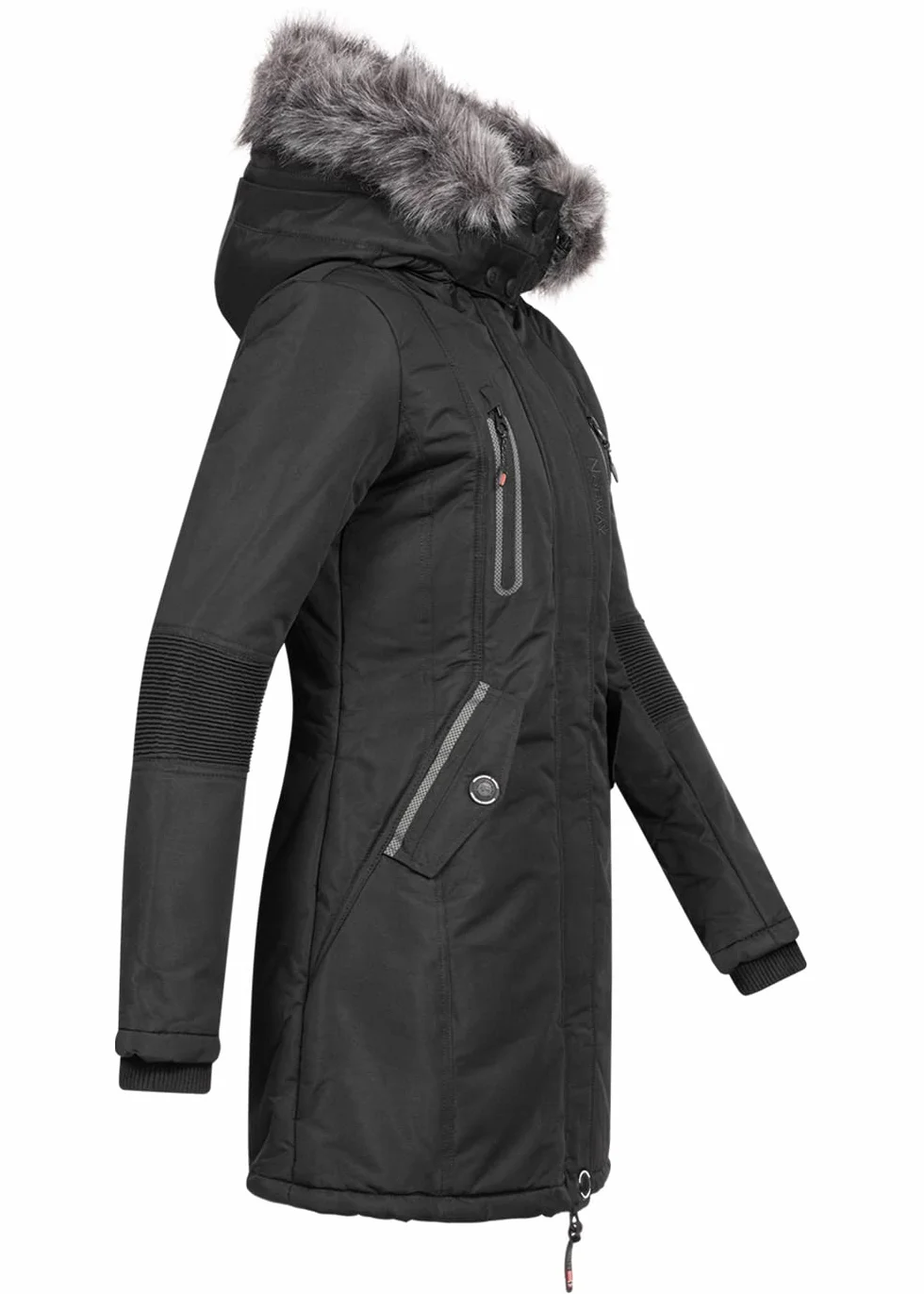 Geographical Norway Coraly Lady Parka Mujer Otoño Invierno Cálido Abrigo Capucha Chaqueta A Prueba De Viento