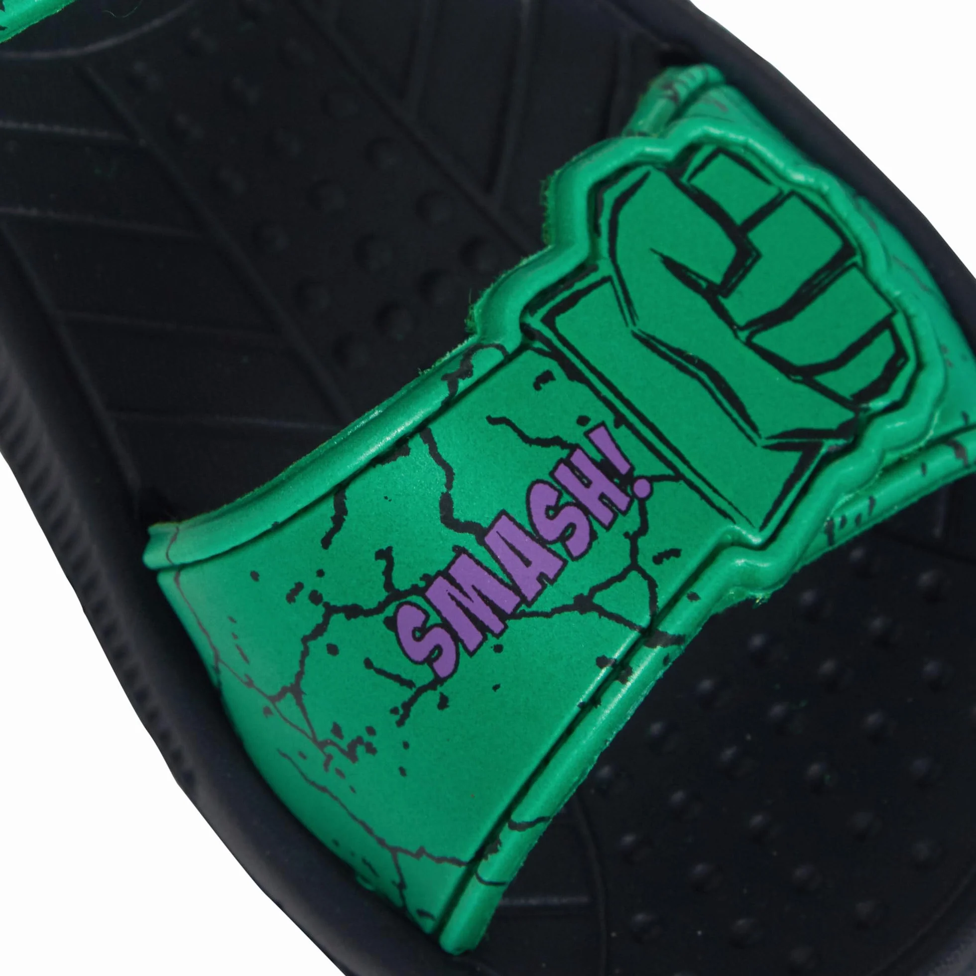 Marvel Incredible Hulk Sandals Boys Summer Sliders EVA Beach Shoes