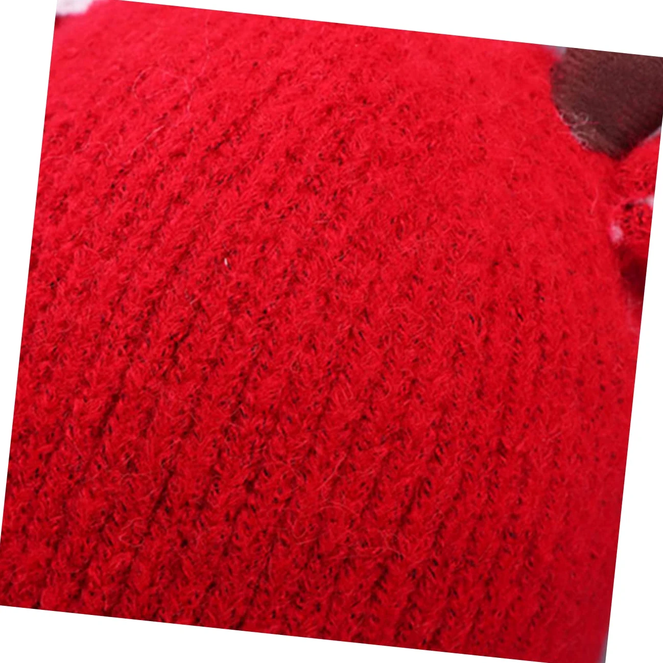 Kisangel Sombrero para Niños 3 Uds Hilo En De Bebé Tejido Rojo Espesar Adorable Alce Invierno Navidad Reno Niños Niñas Gorro De Lana Sombrero Cornamenta Cálido para