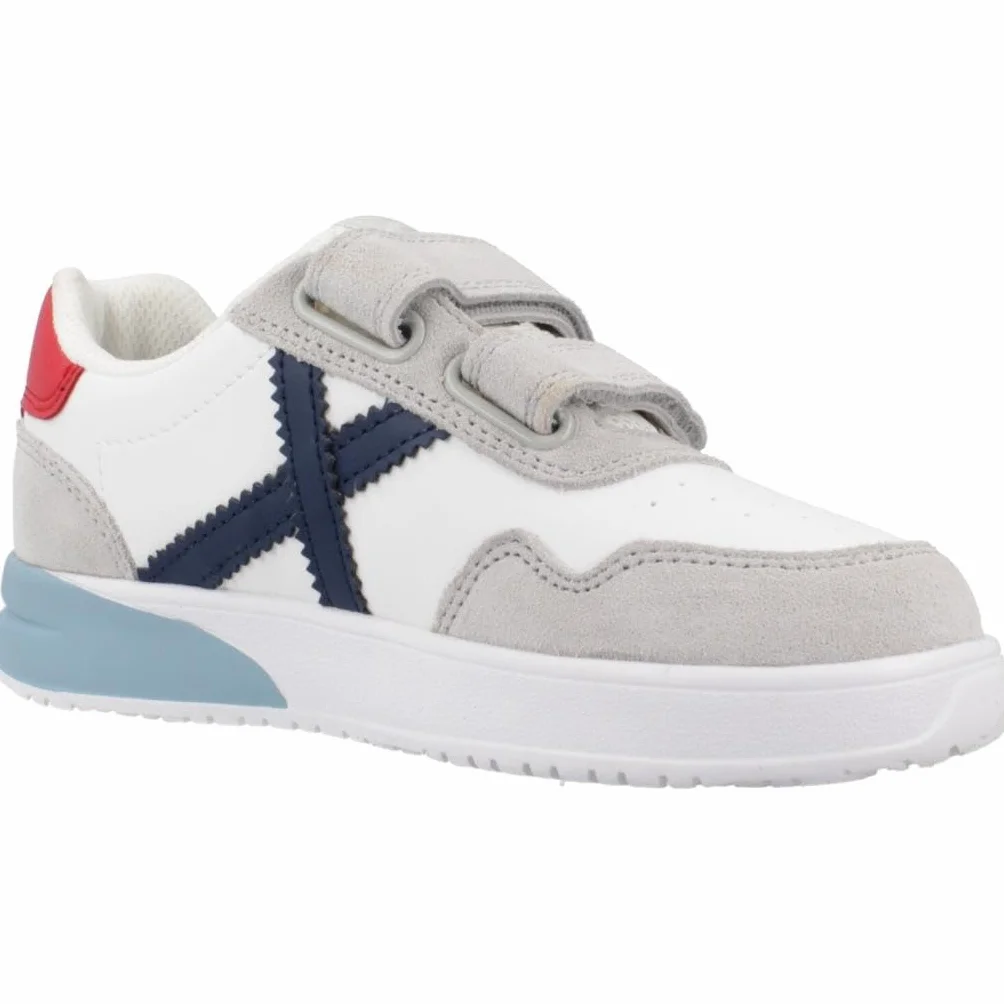 Munich Zapatillas Mini balloo VCO 05 Blanco Gris niño 27