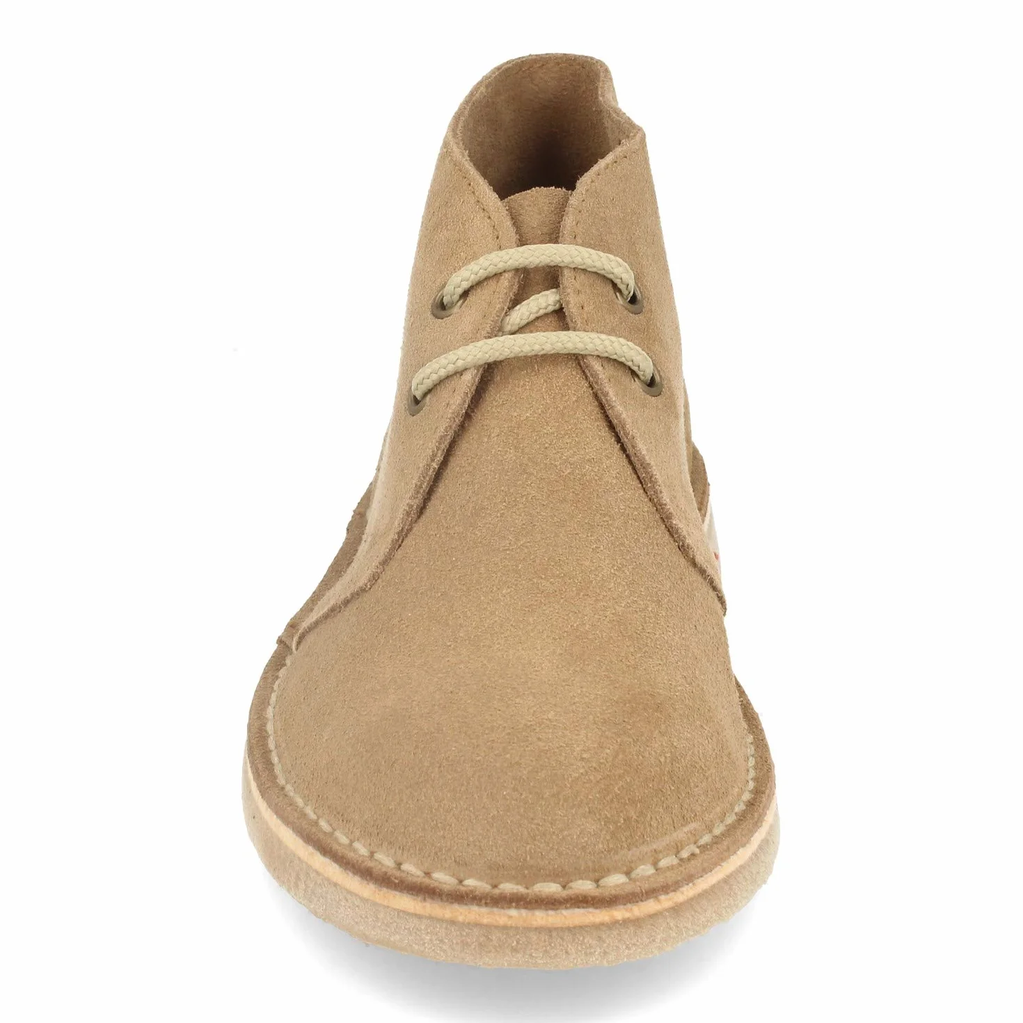 Botas Desierto Safari Piel Serraje Suela Crepe Antideslizante Cordones