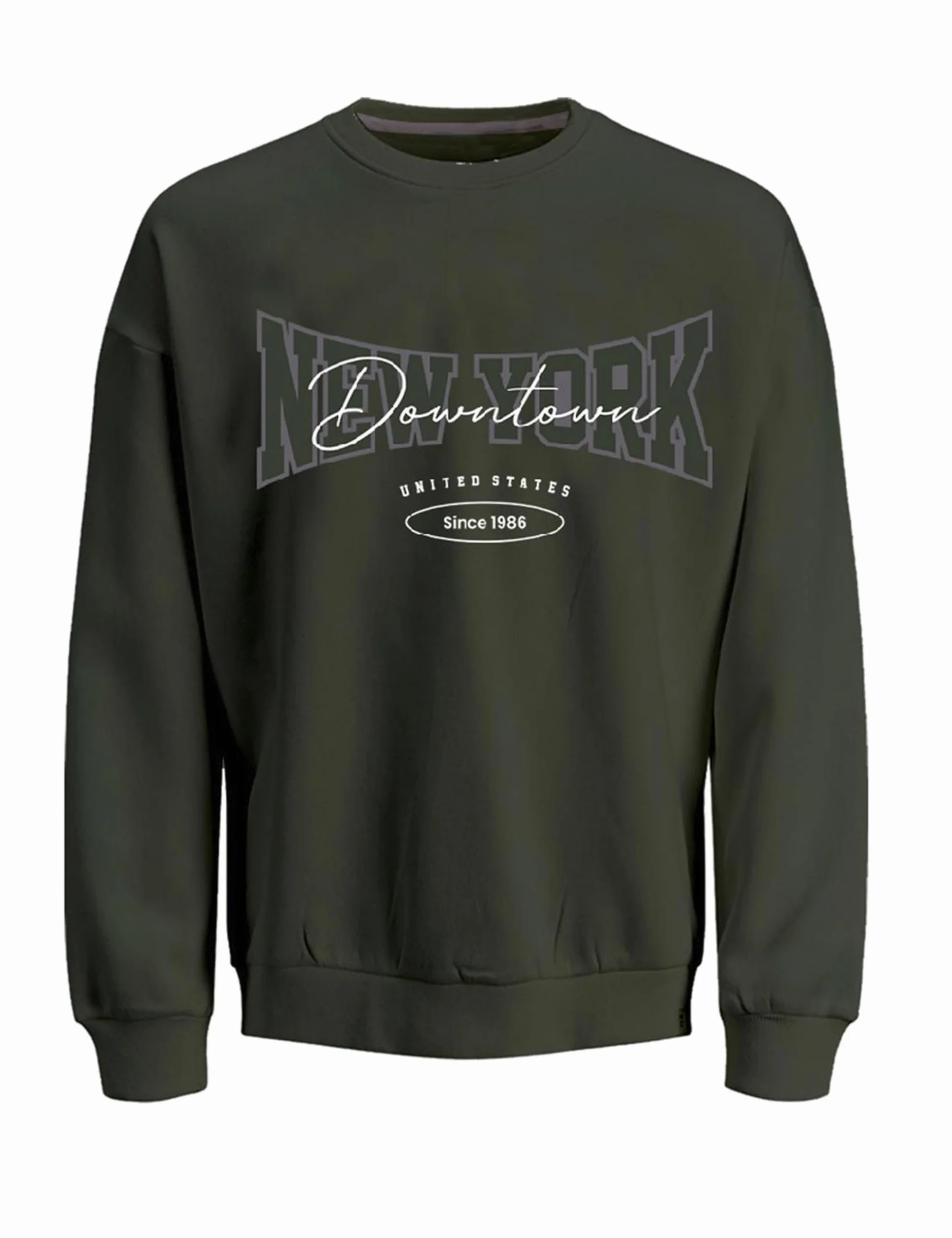 JJ Rebel Jrebnewyork Sudadera Hombre Cuello Redondo Pack de 1