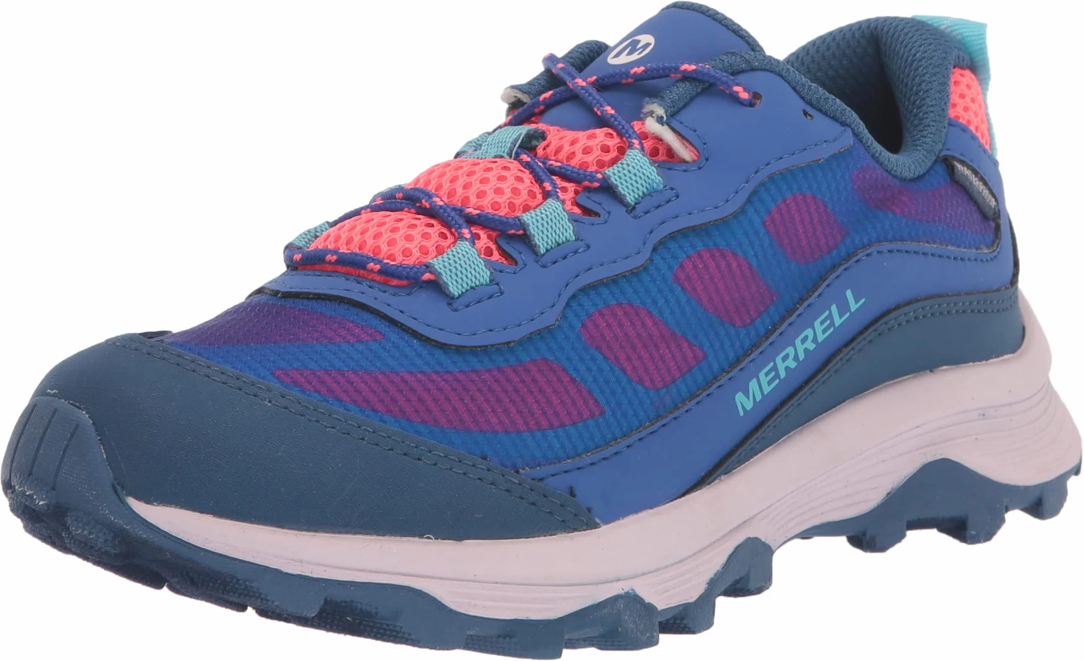 Merrell Moab Speed Low WP Blue Sneaker Adulto