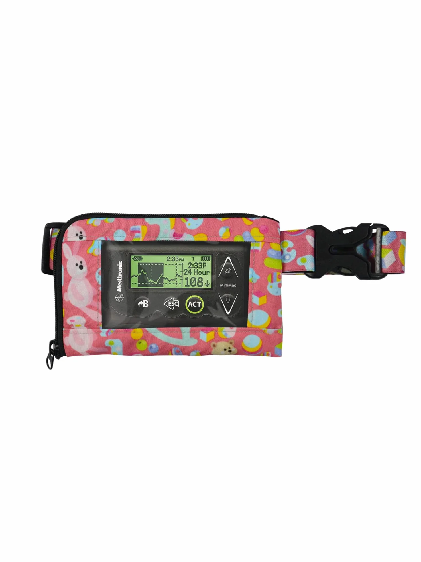 Cinturón para bomba de insulina infantil Dia-Children Pump Belt Ajustable 51-85 cm Compatible MiniMed Tandem t:slim YpsoPump