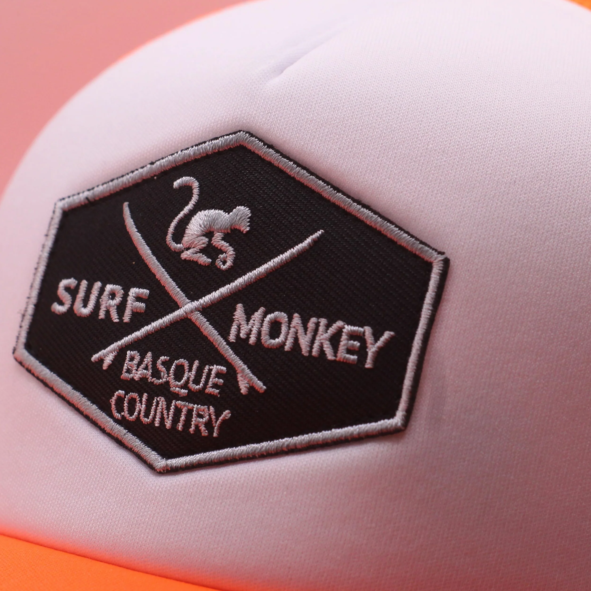 Surf Monkey Gorra Trucker Acolchada con Rejilla para Niño/Niña 6-12 años