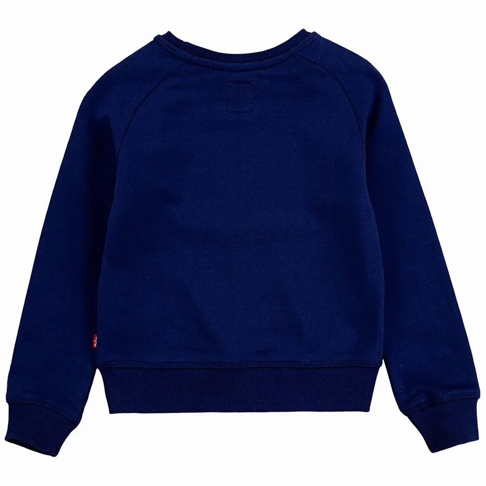 Levi's Sudadera Bebé-Niñas Logo Crew