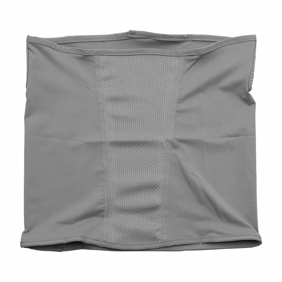 UPF 50+ Cubierta Facial Enfriamiento Transpirable Protección Solar UV Unisex Verano Gris Claro