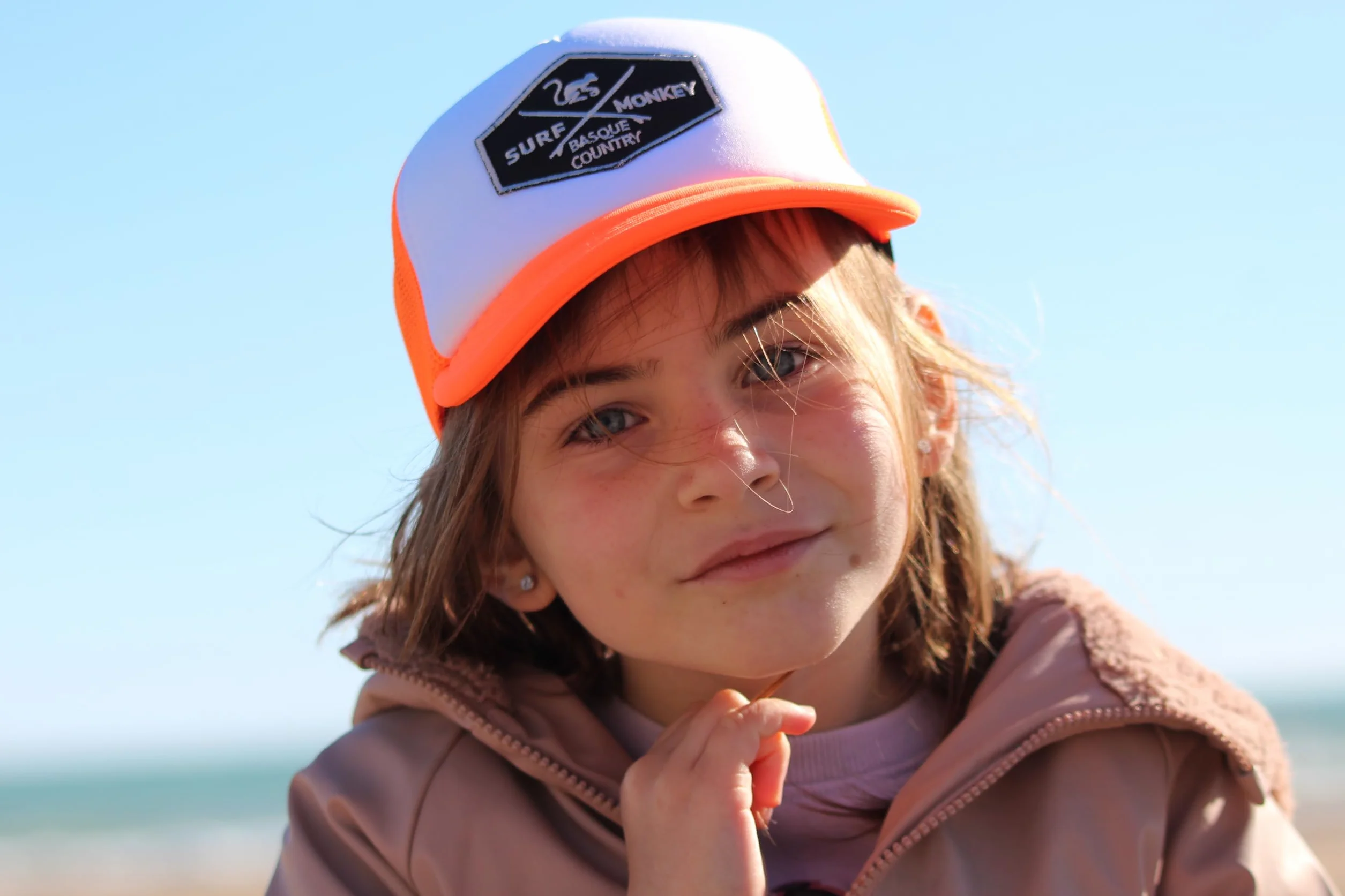 Surf Monkey Gorra Trucker Acolchada con Rejilla para Niño/Niña 6-12 años