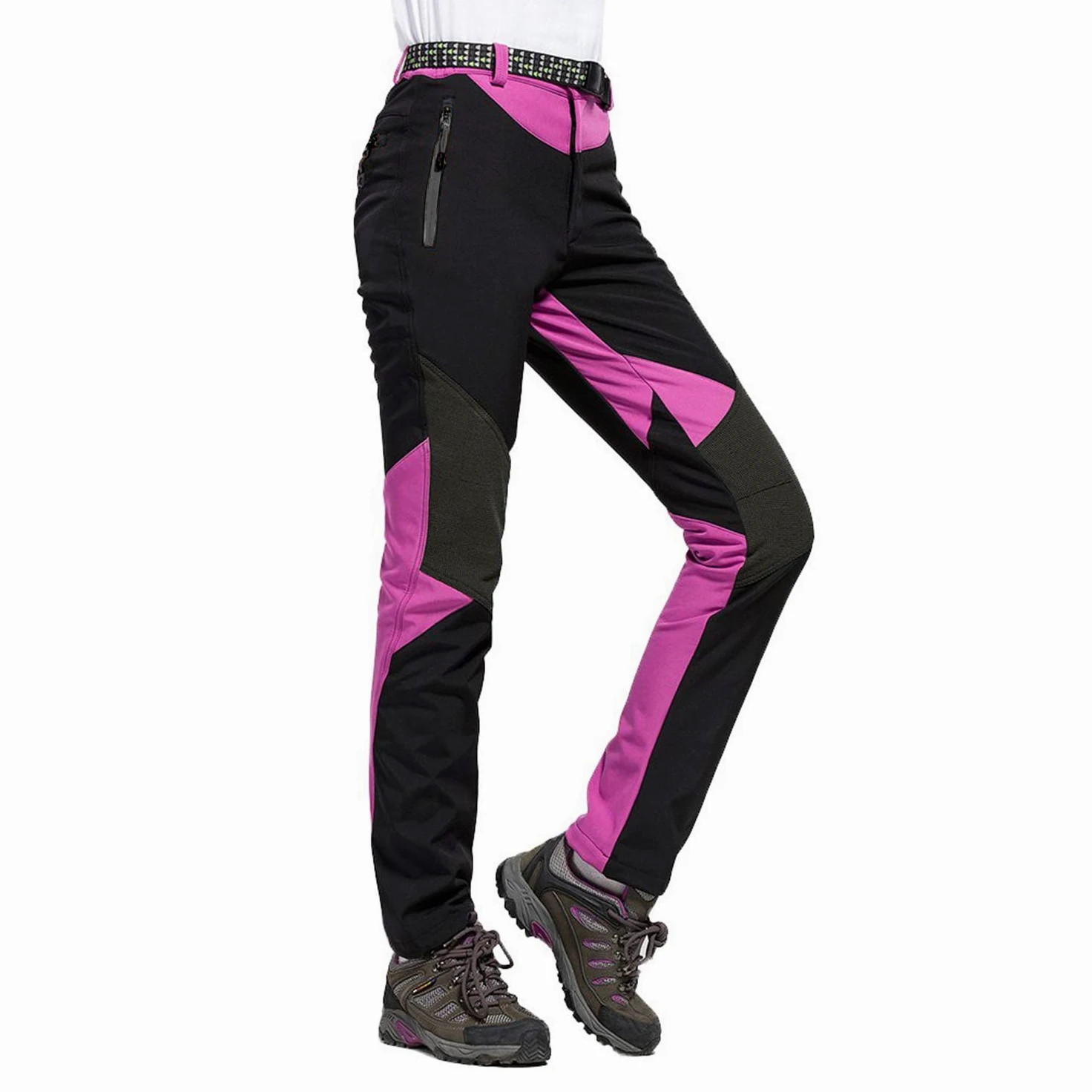 LHHMZ Mujeres Pantalones Impermeables de Senderismo Transpirable Ligero Deportes al Aire Libre Secado rápido Pantalones Trekking De Escalada