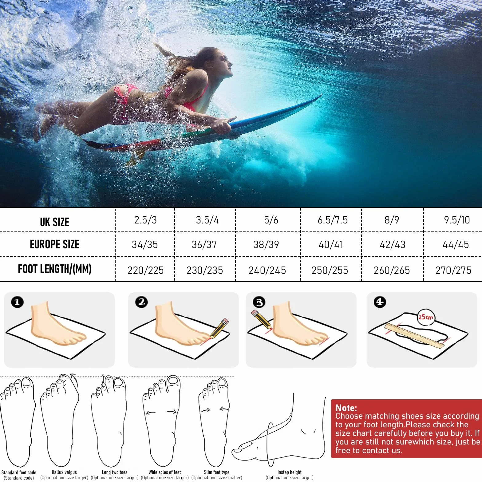 Zapatillas de natación transpirables para playa, surf y yoga hombres y mujeres