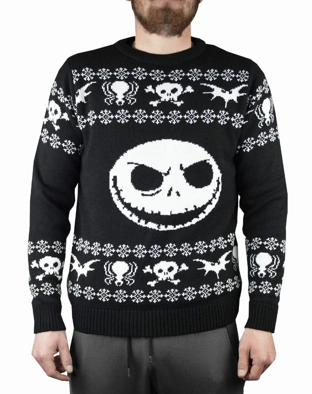 The Nightmare Before Christmas Jack Skellington de Punto Jumper