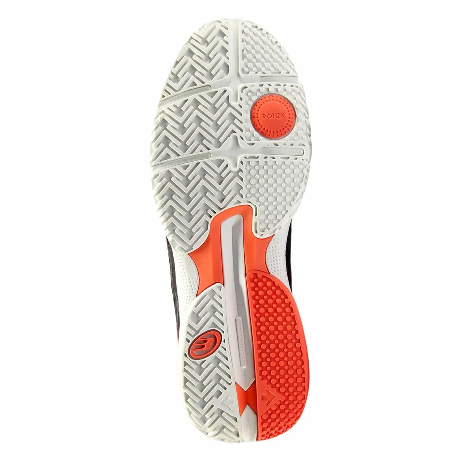 Bullpadel Flow 24i Gris Oscuro Naranja Mujer