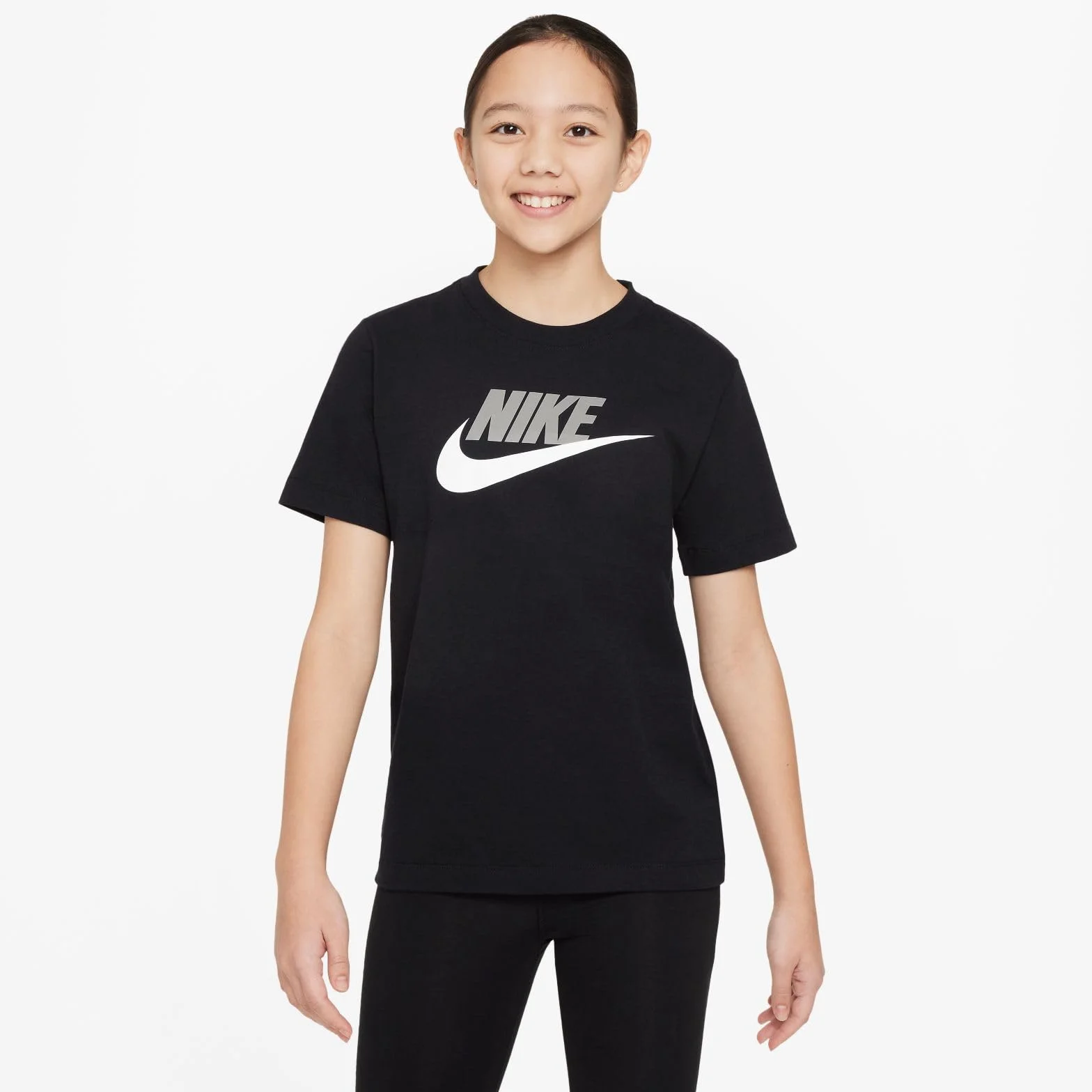 Nike K NSW tee Futura Hbr Camiseta Unisex niños
