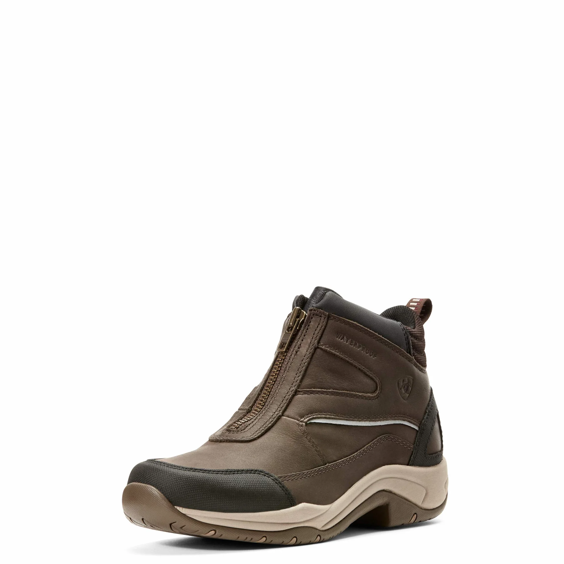 ARIAT Damen Reitschuhe TELLURIDE ZIP H2O dunkelbraun