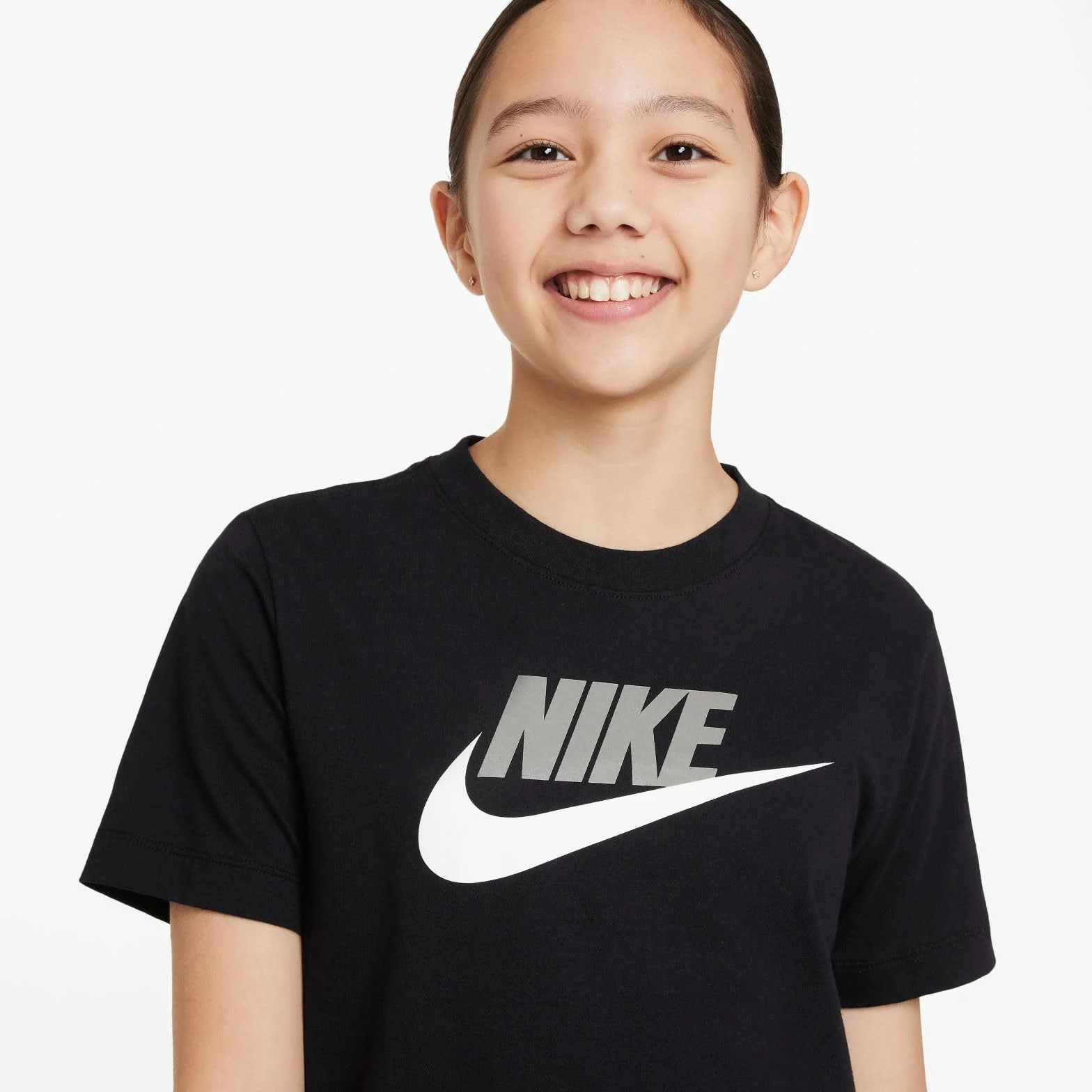 Nike K NSW tee Futura Hbr Camiseta Unisex niños