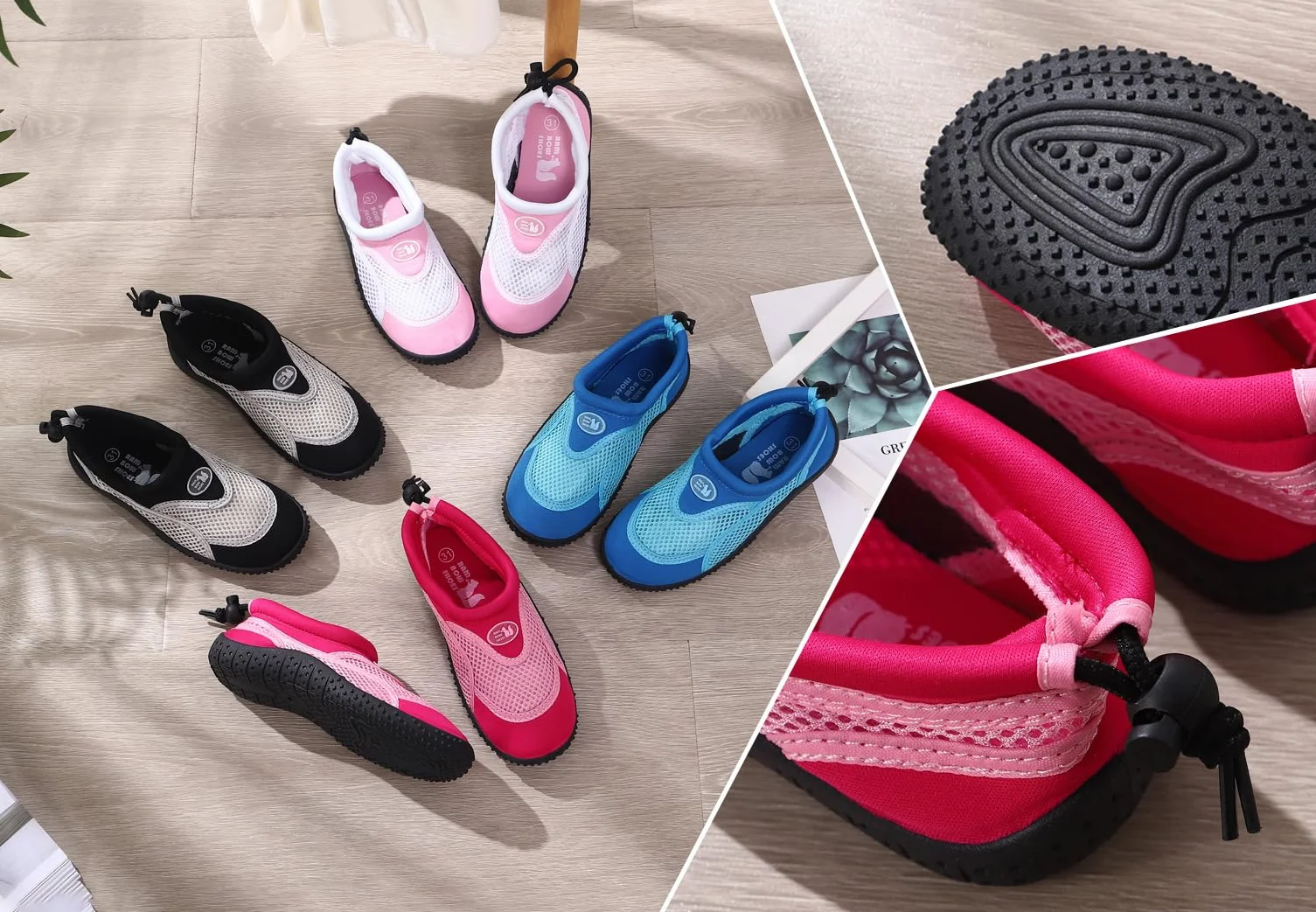 Zapato de Agua para niños Secado Rapido Antideslizante Talla 30-35