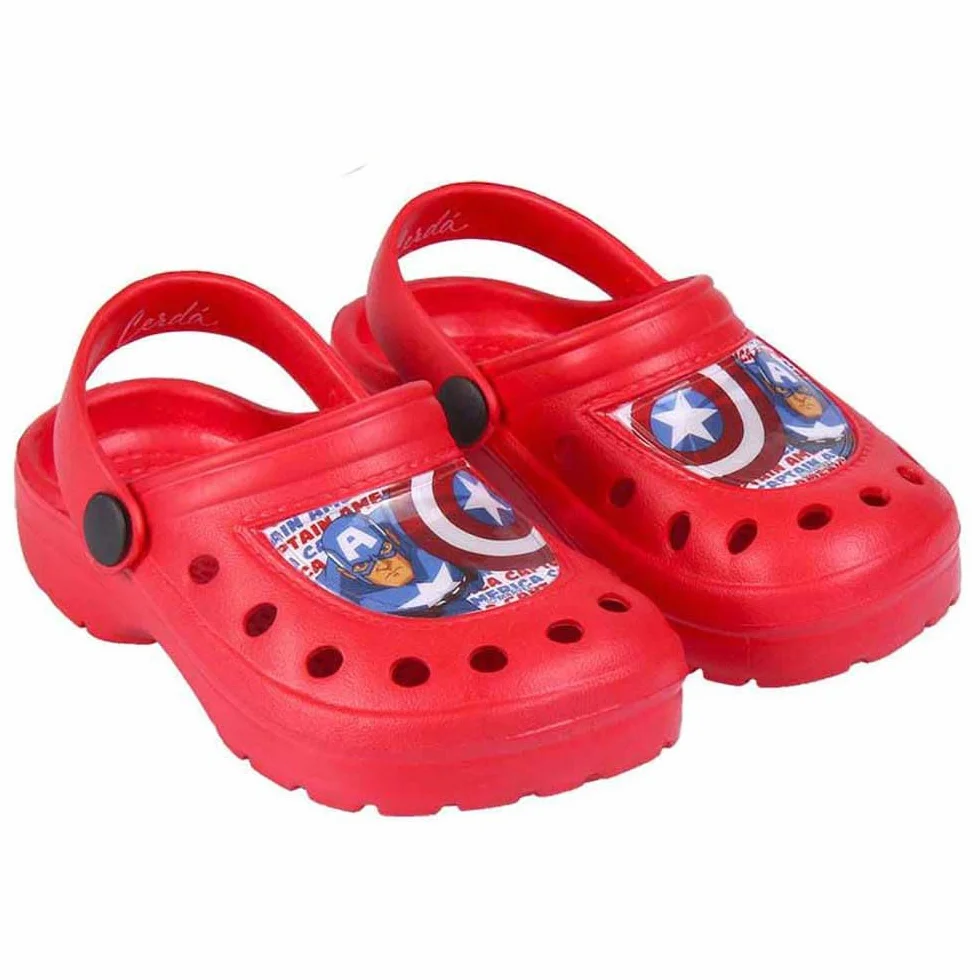 CERDÁ LIFE'S LITTLE MOMENTS Zuecos Niño Estampados Avengers Chanclas Goma sujección talón Niños