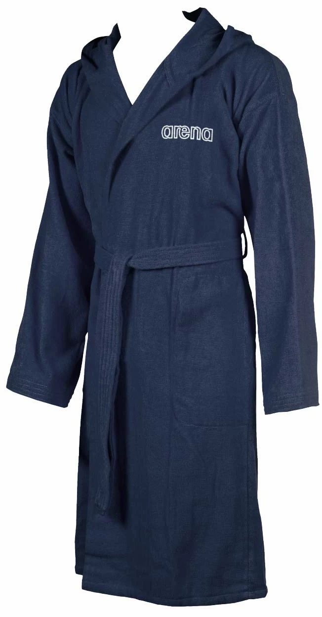 arena Zeppelin Light Albornoz de Algodón para Hombre y Mujer, Albornoz de Algodón con Capucha y Bolsillos, Albornoz Unisex de Esponja, Cómodo y Ligero