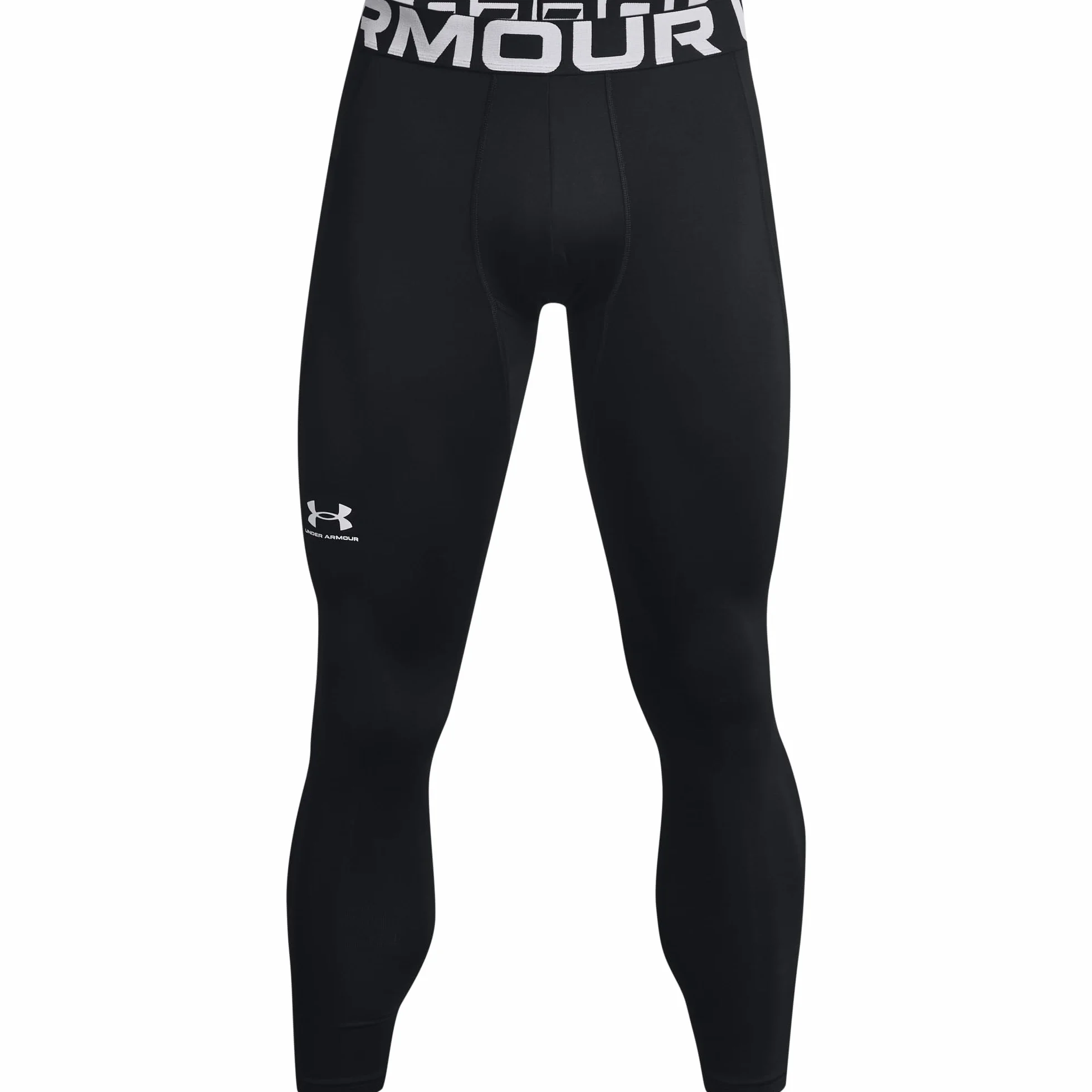 Under Armour Mallas Deportivas Térmicas Hombre Leggings Elasticidad 4 Direcciones Antiolor Negro Blanco LG