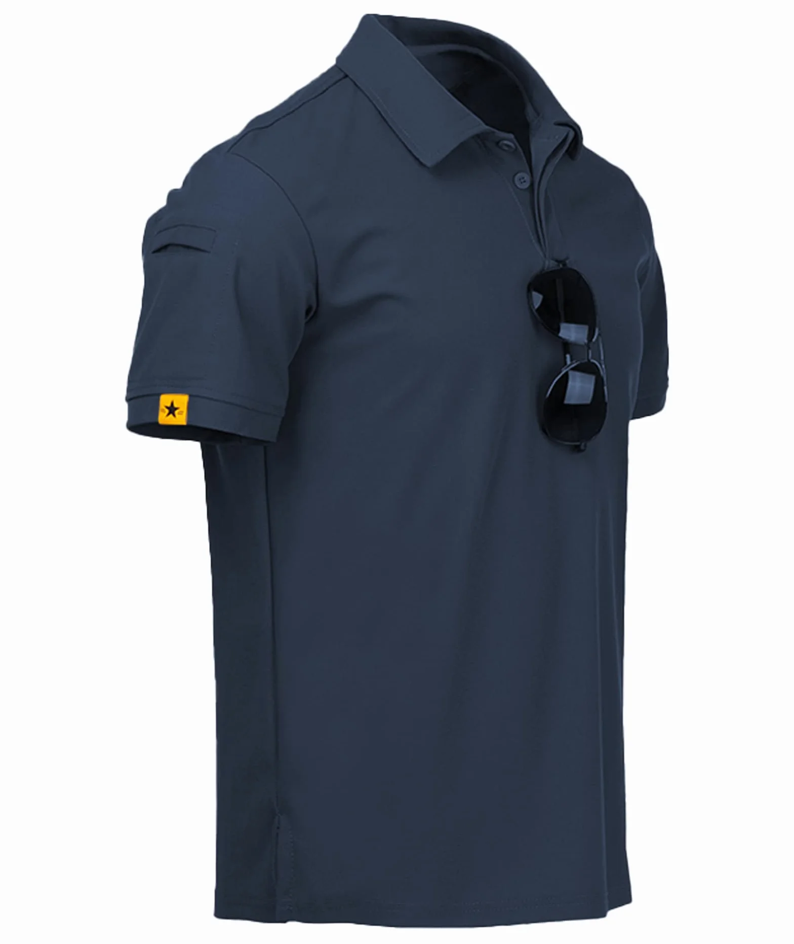 ZITY Camiseta Polo Hombre Manga Corta Secado Rápido Transpirable Regular Fit Golf