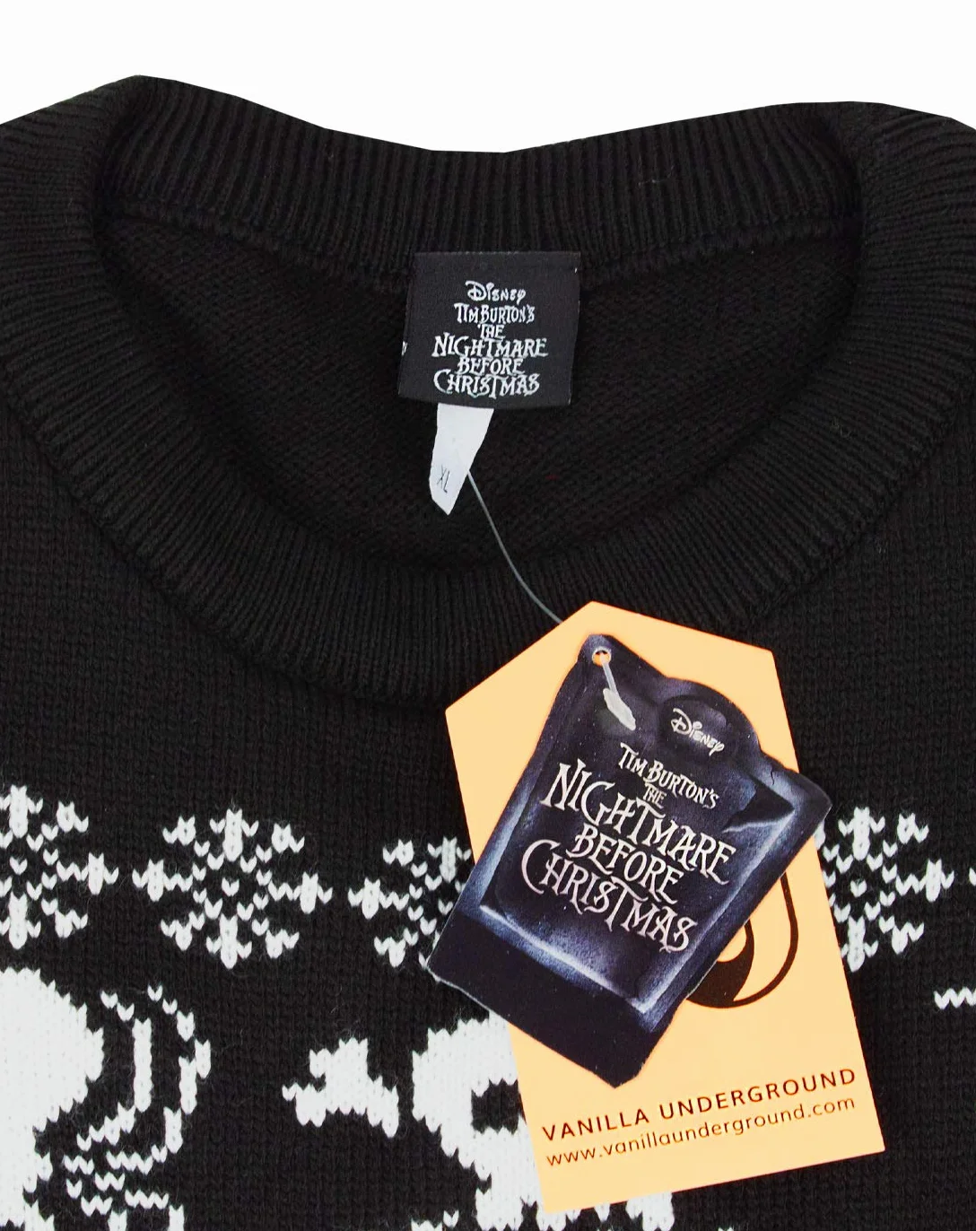 The Nightmare Before Christmas Jack Skellington de Punto Jumper