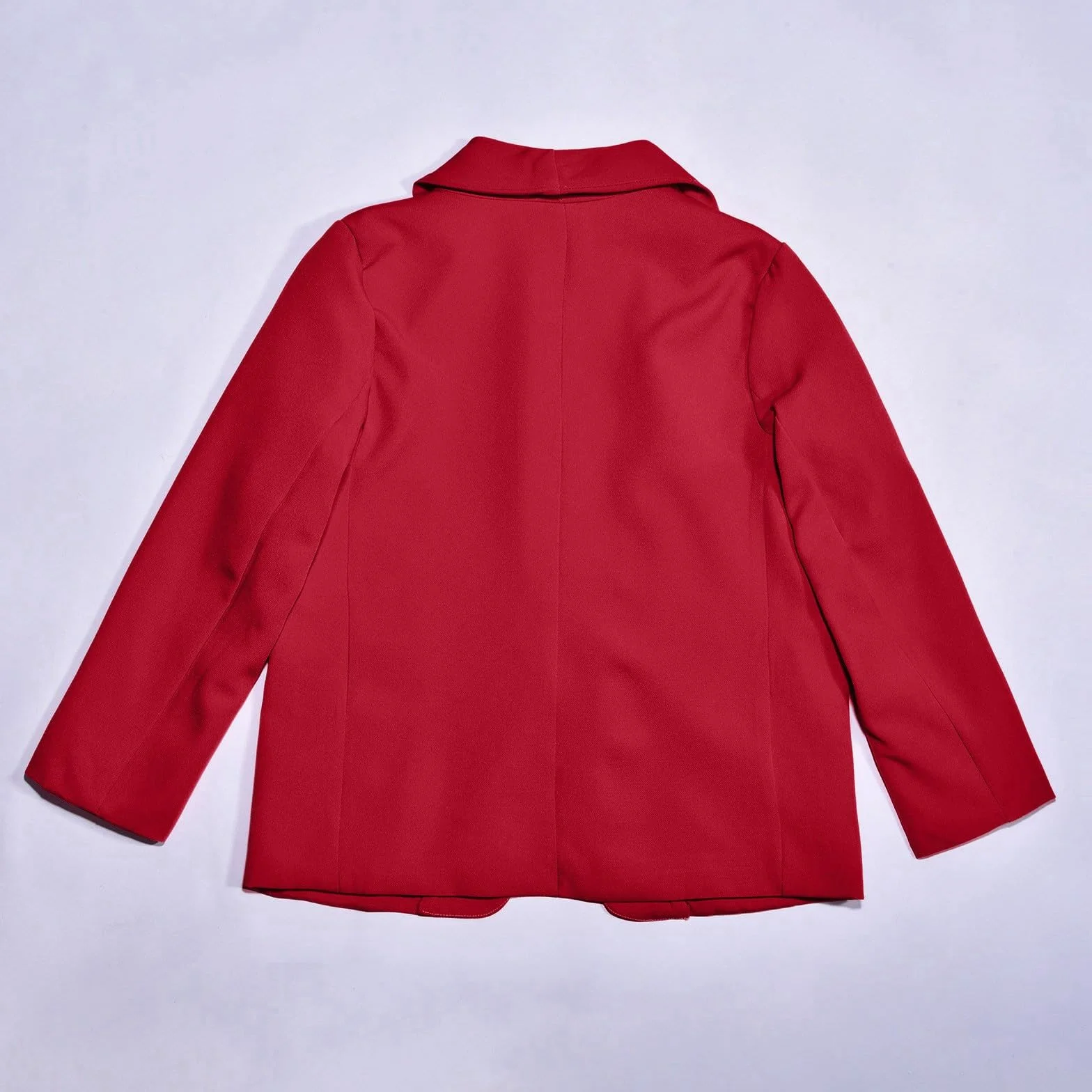 Traje formal de manga larga para niñas con bufanda y chaqueta