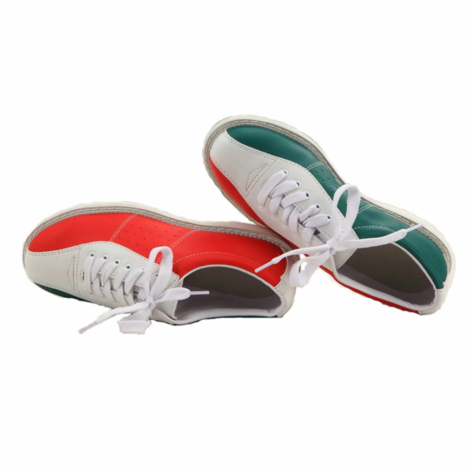 Zapatos de Bolos para Hombre Cuero Ligero Antideslizante
