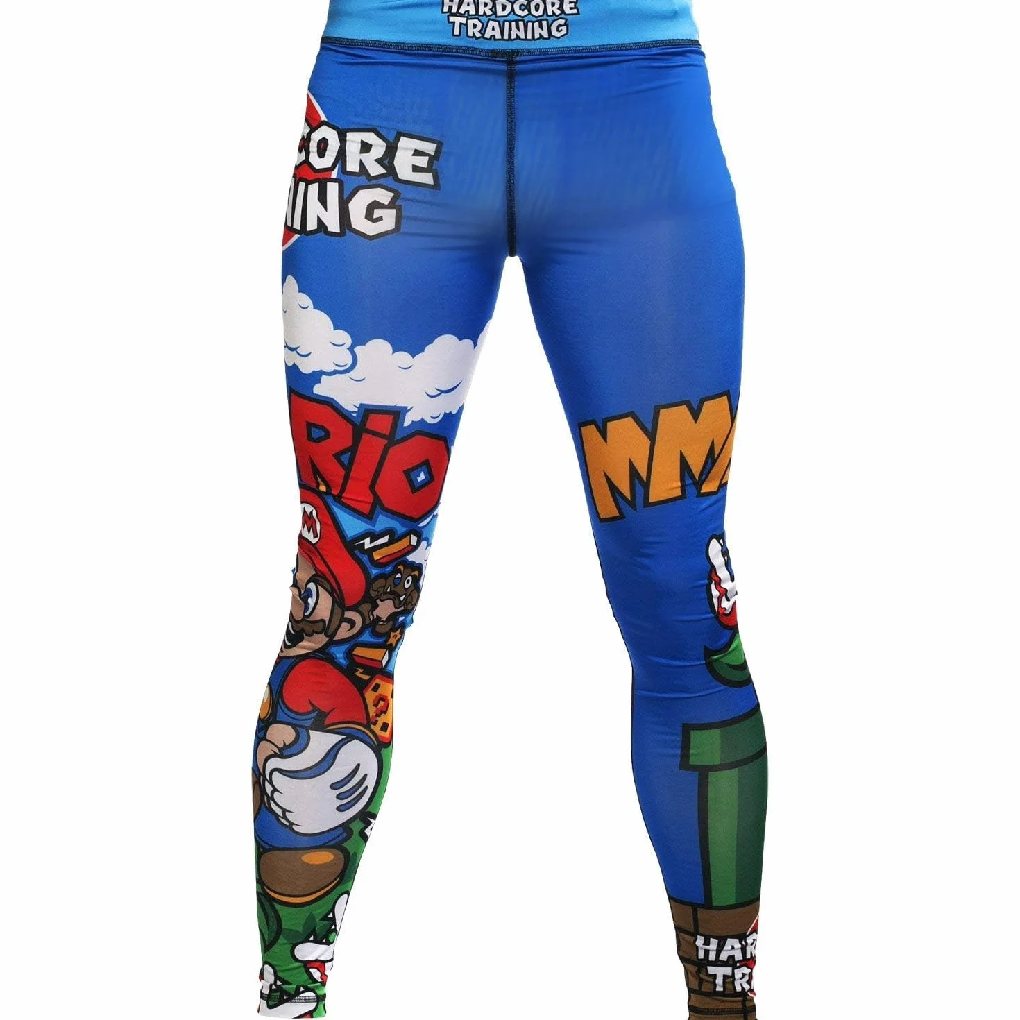 Pantalones de compresión para hombre Hardcore Training, ropa deportiva BJJ no Gi