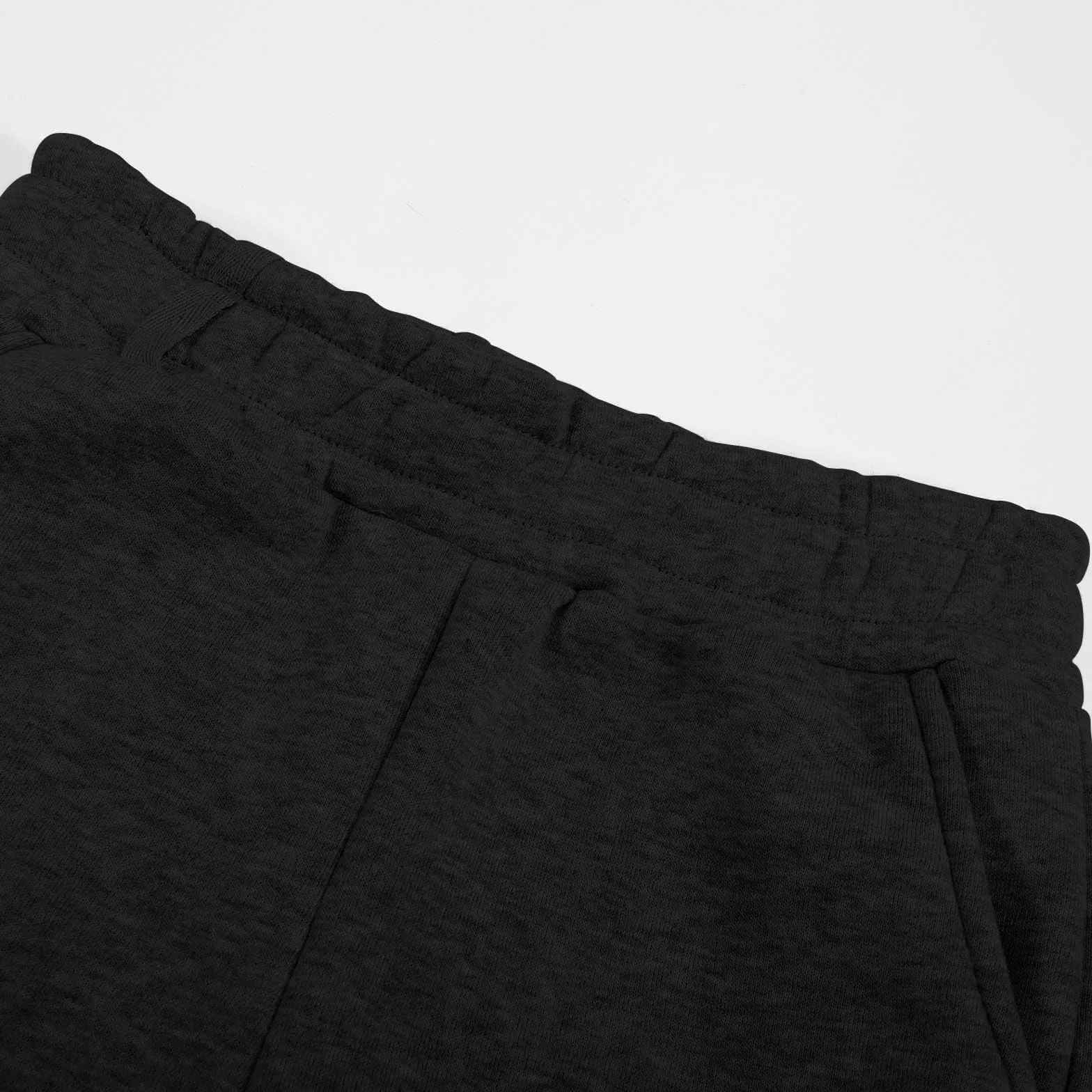 Pantalones de chándal holgados para niños adolescentes algodón cordón bolsillos pierna ancha cintura elástica