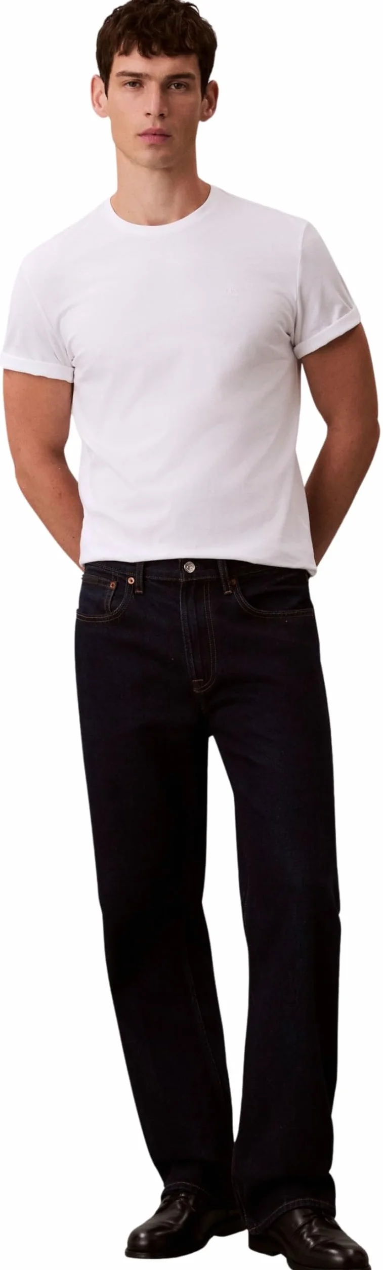 Calvin Klein Classic Monogram Camiseta Manga Corta Hombre Cuello Redondo