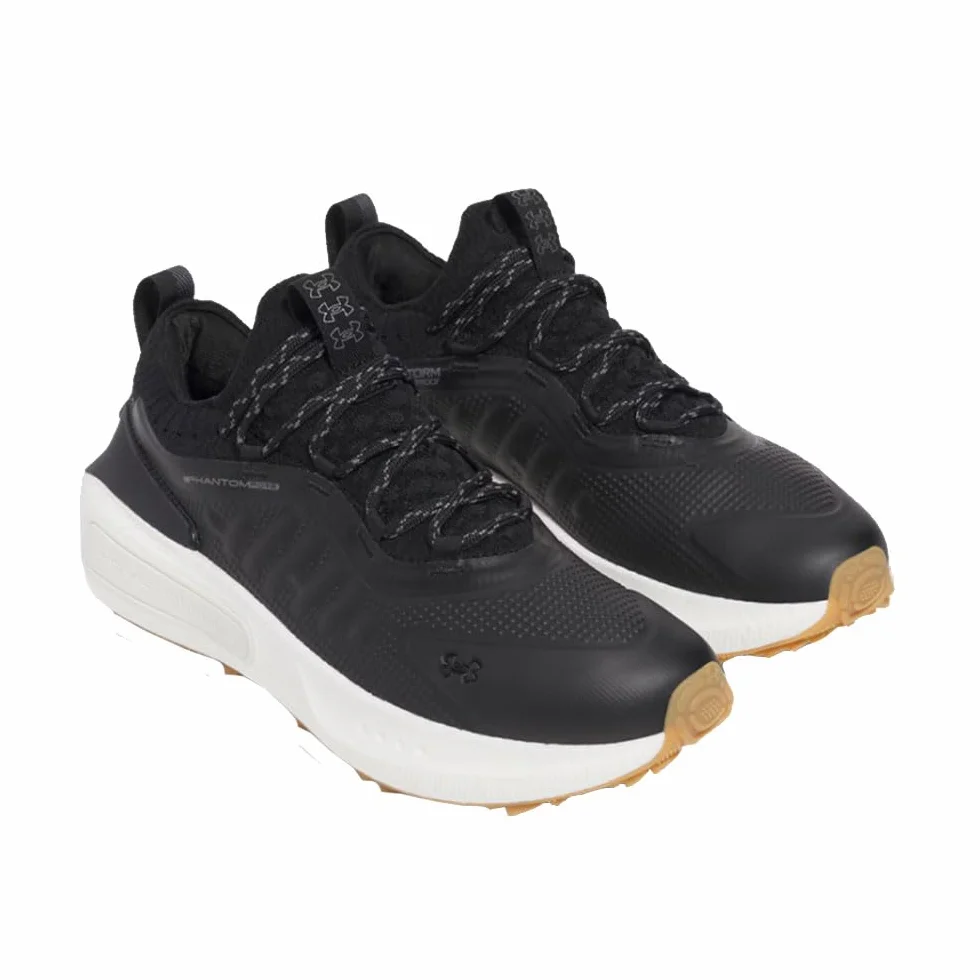 Under Armour Phantom Fore Zapatos de golf sin pinchos para hombre 2025 Negro/Acento 10.5