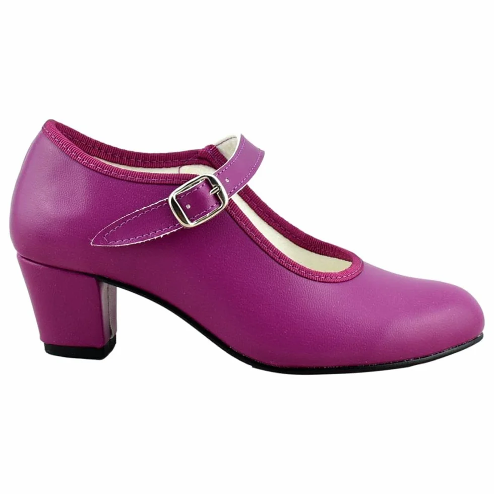 Zapato de Flamenca Sintético 833984