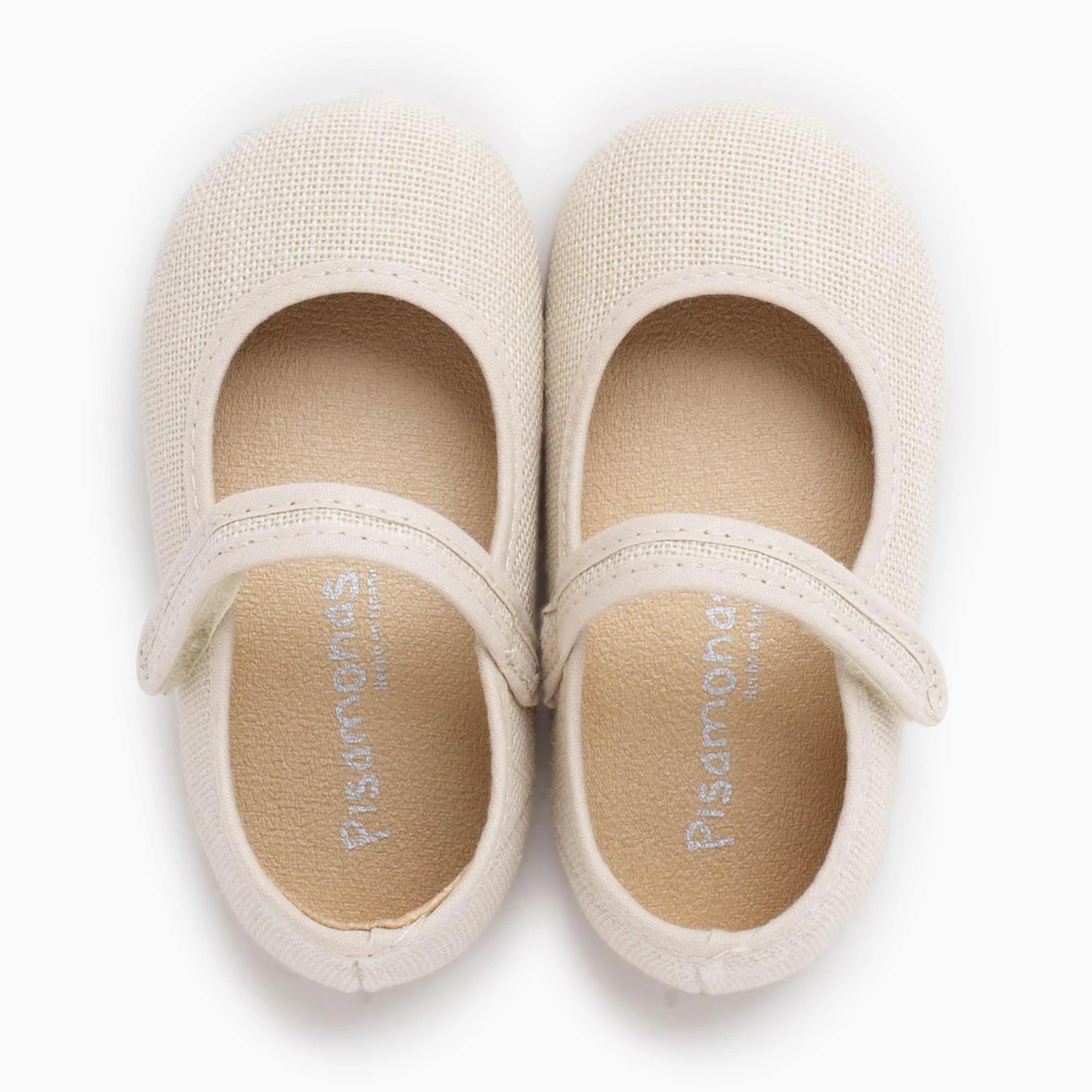 Pisamonas Merceditas Barefoot Lino Cierre Adherente