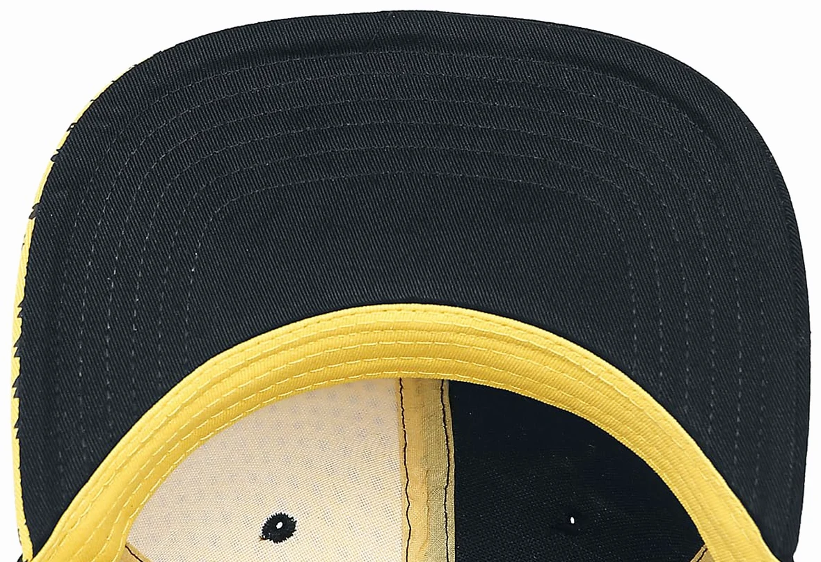 Pokemon Pikachu Snapback Gorra de béisbol Negra, Talla única Ajustable