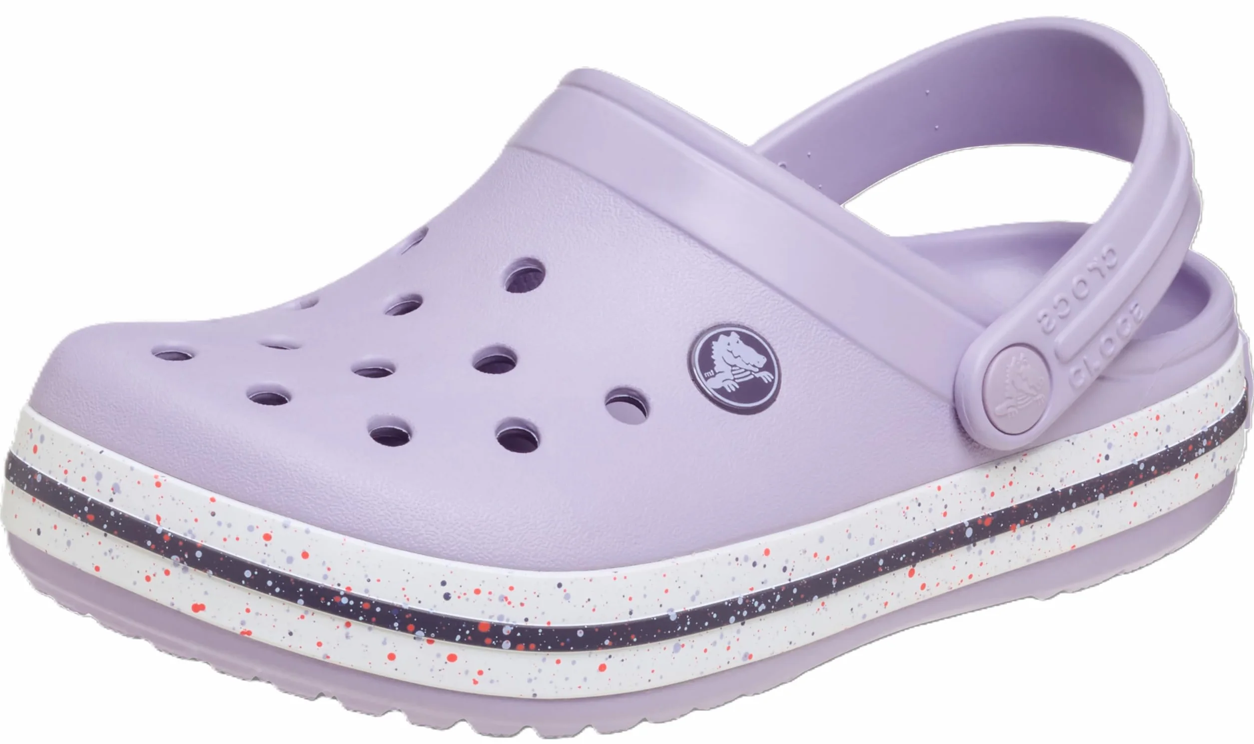 Crocs Crocband Speckled Band Clog T Zuecos Unisex niños Lavender 22/23 EU