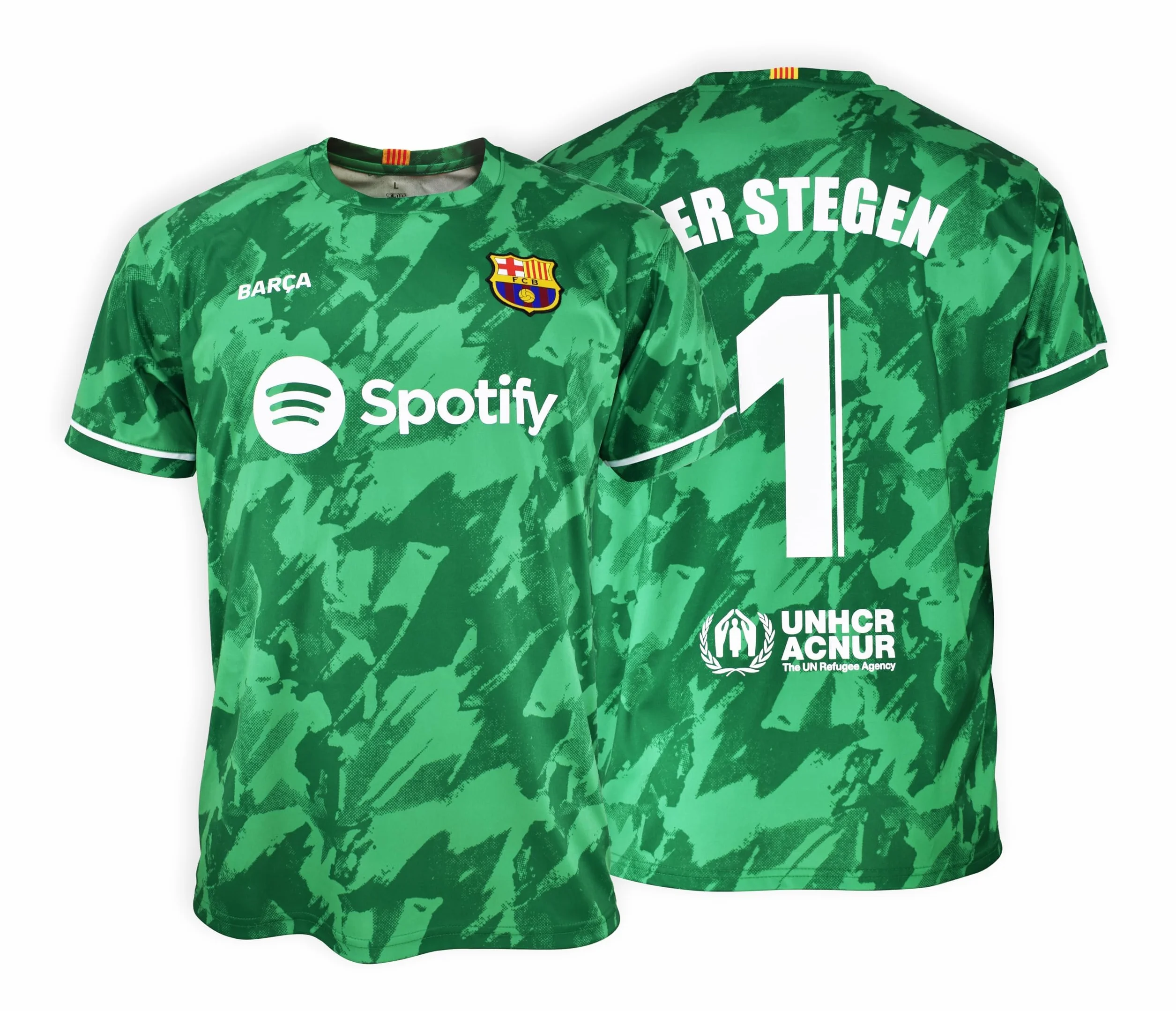 FC Barcelona Primera Equipación Portero 24/25 Camisa Unisex Adulto