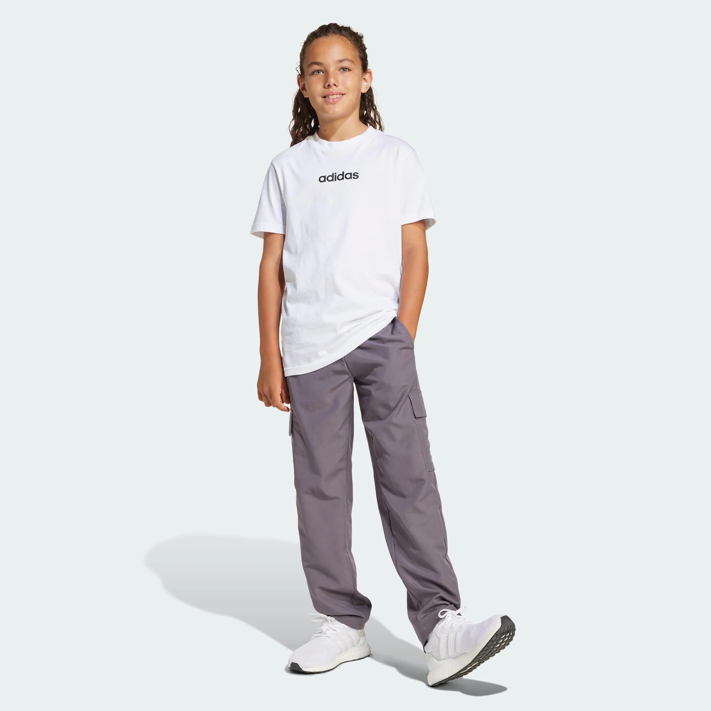 Adidas Essentials Linear Logo T-Shirt Camiseta Unisex niños (Pack de 1)