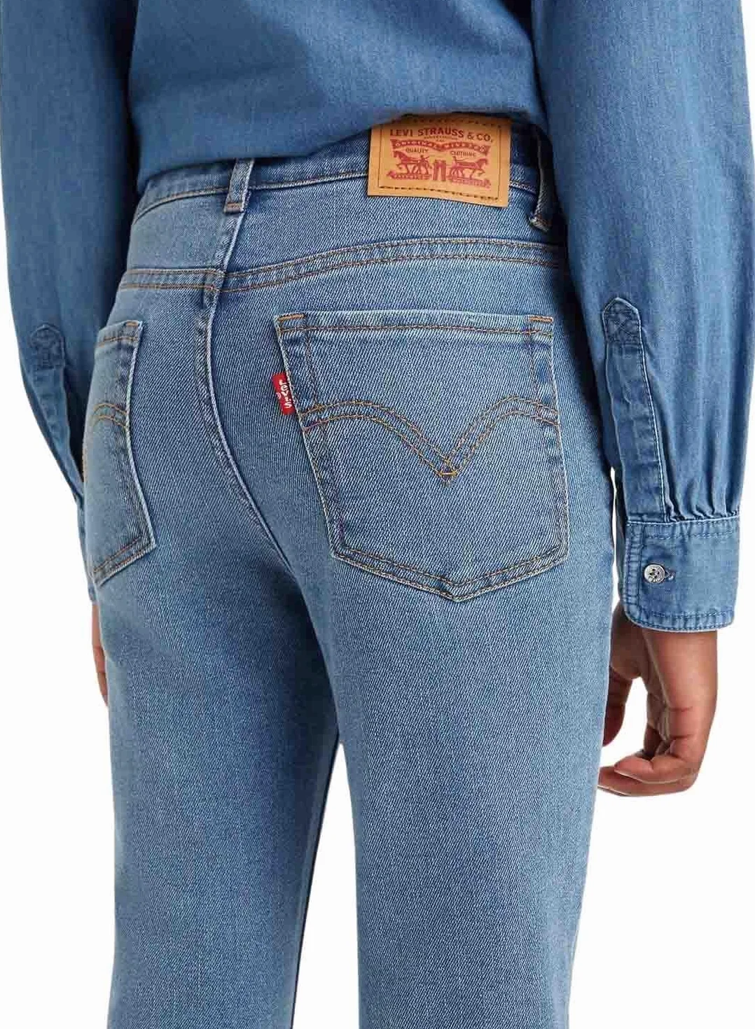 Levi's 726 High Rise Flare Jeans Niñas