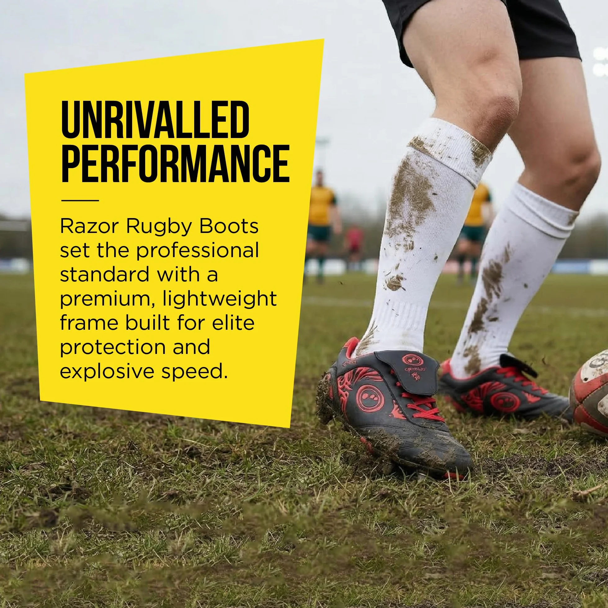 OPTIMUM Zapatillas de Rugby Hombre