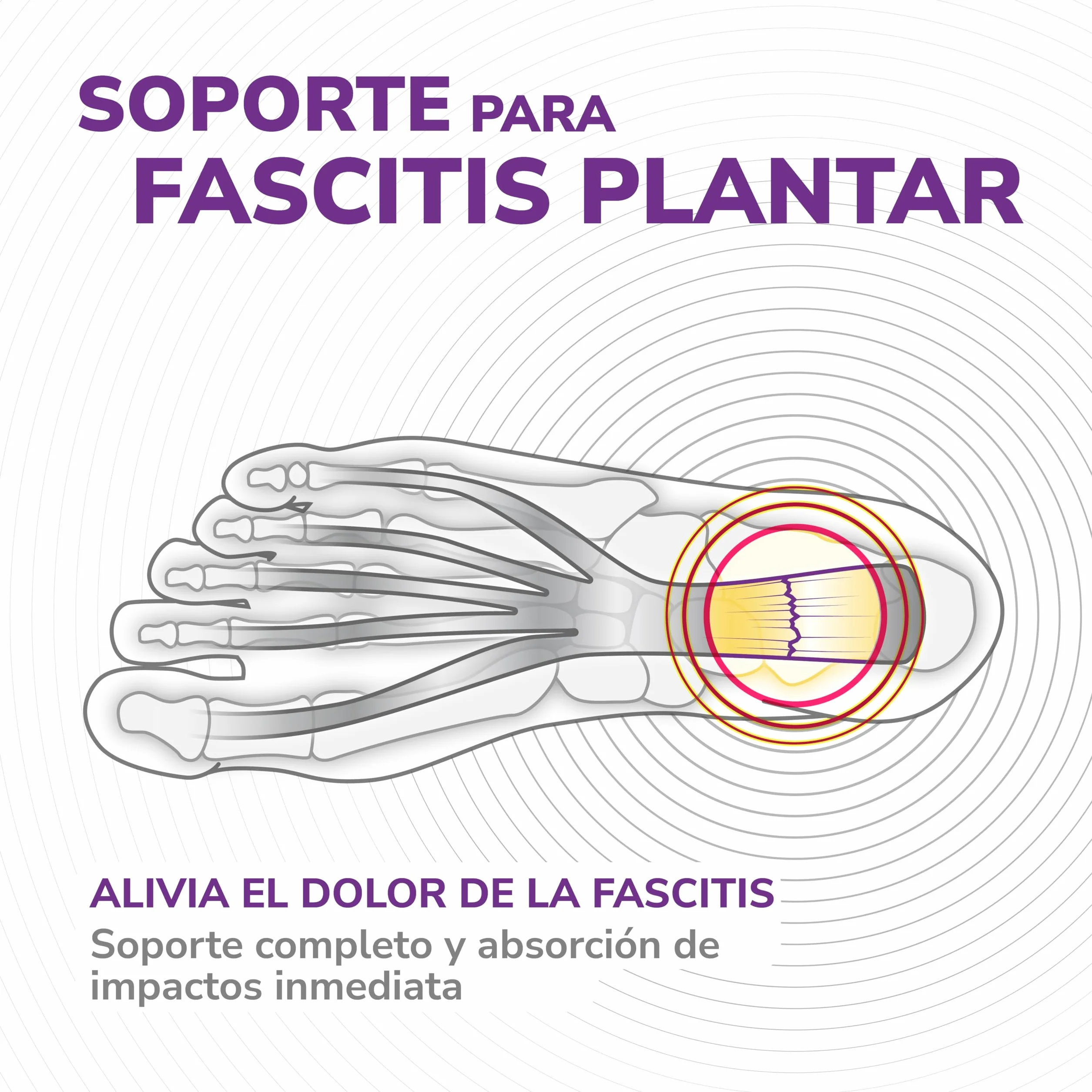 Scholl In-Balance Plantillas Ortopédicas Fascitis Plantar Soporte Arco Talla L 42,5-45